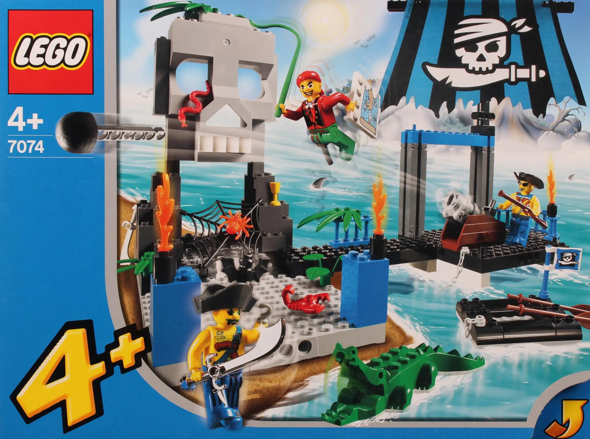 LEGO Pirates Skull Island • Set 7074 • SetDB