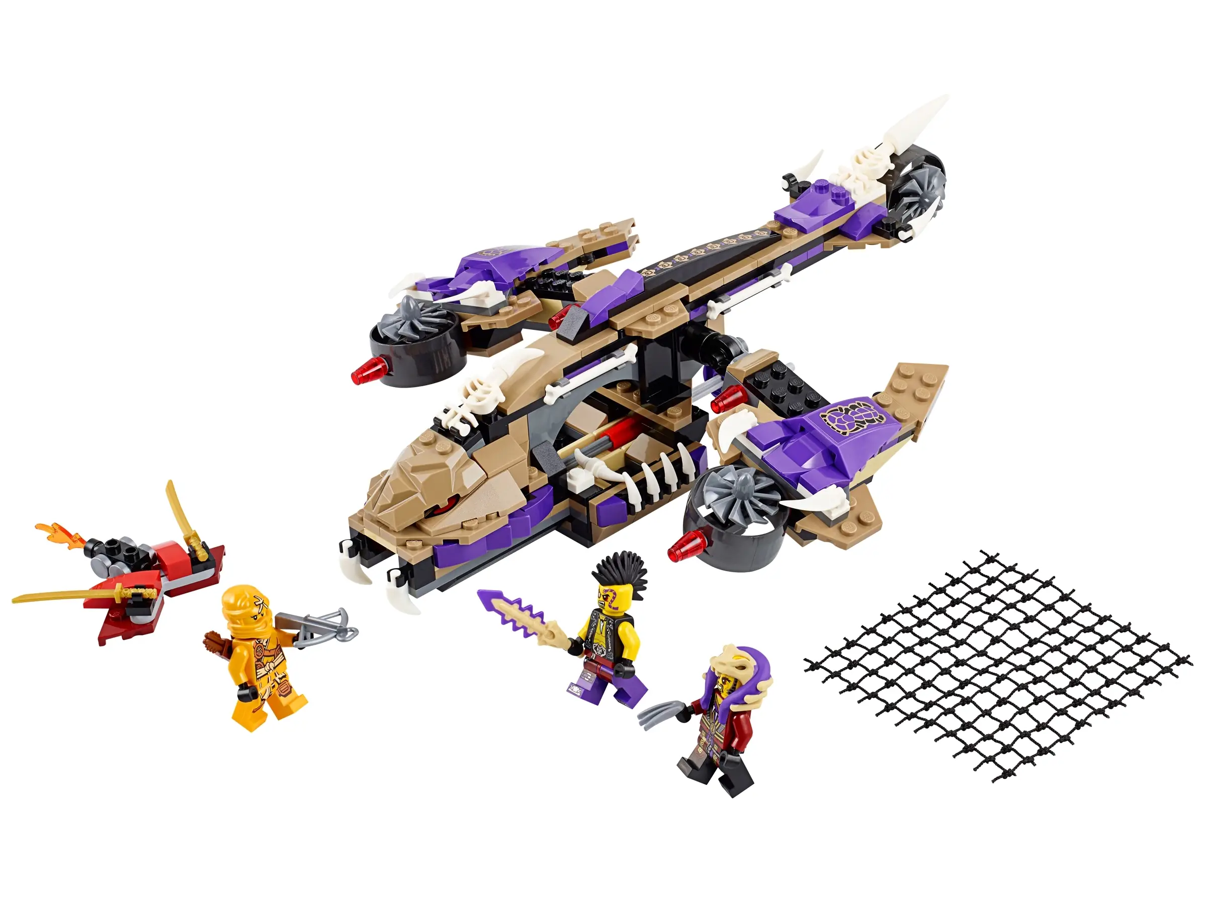 LEGO NINJAGO Condrai Copter Attack Set 70746 SetDB