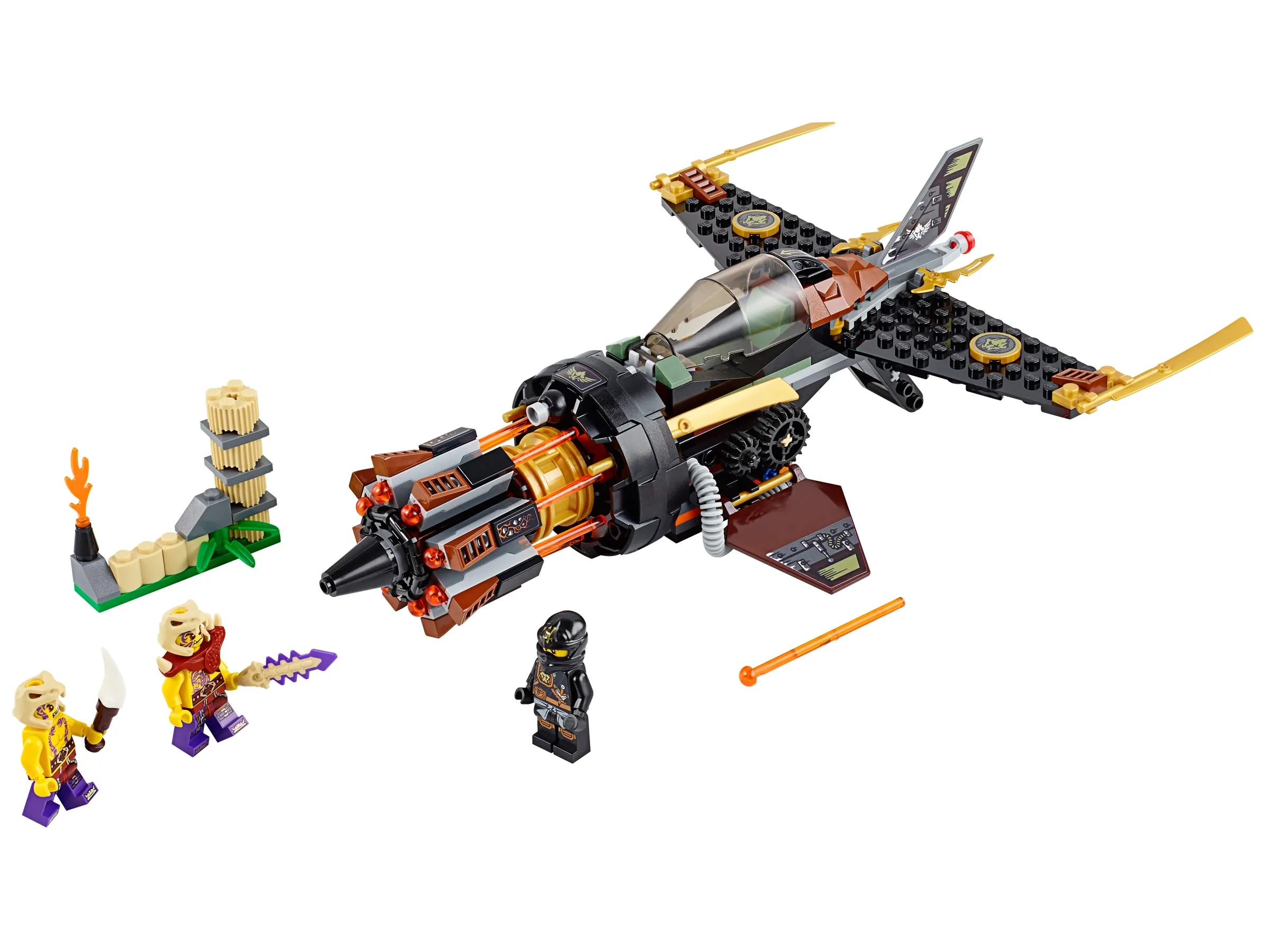 LEGO NINJAGO Boulder Blaster Set 70747 SetDB