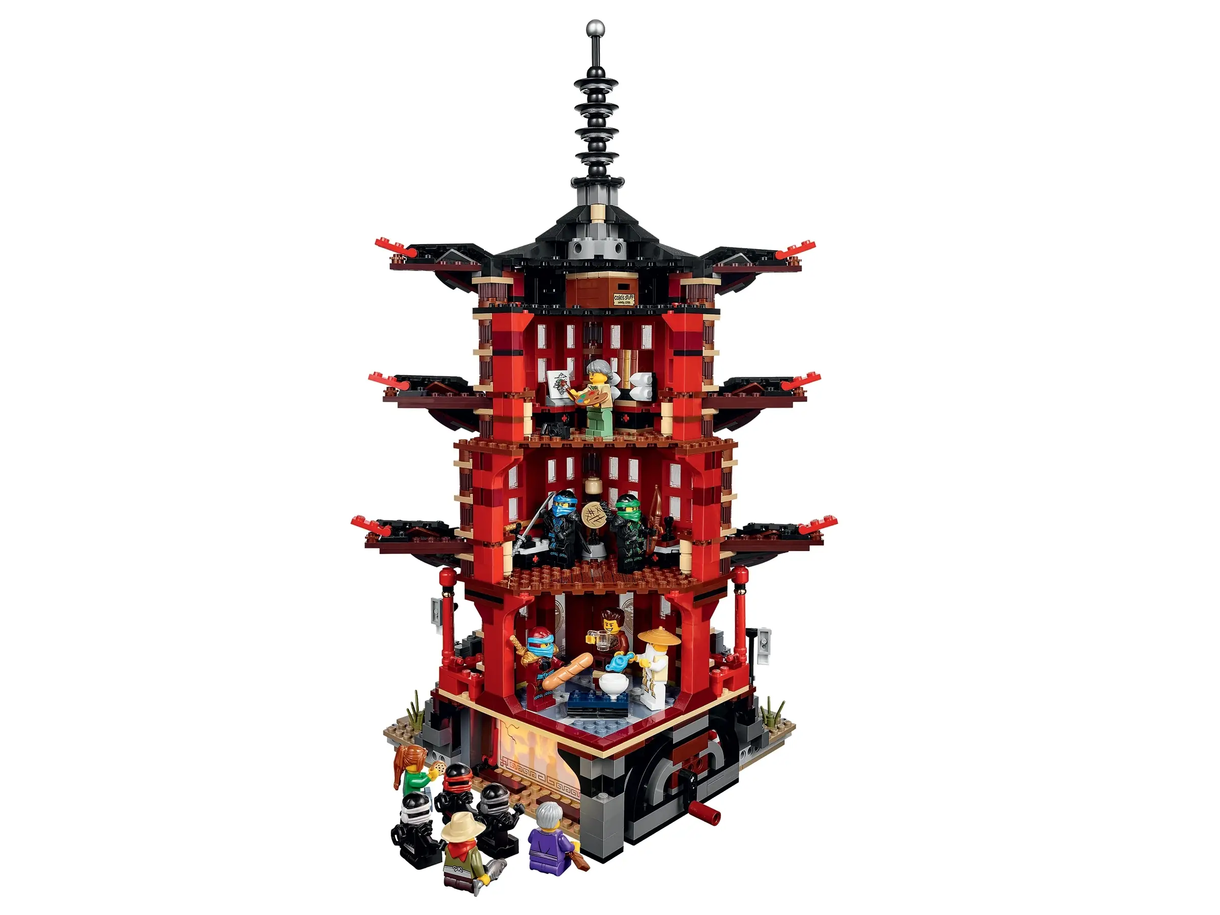 LEGO NINJAGO Temple of Airjitzu • Set 70751 • SetDB - Main Image