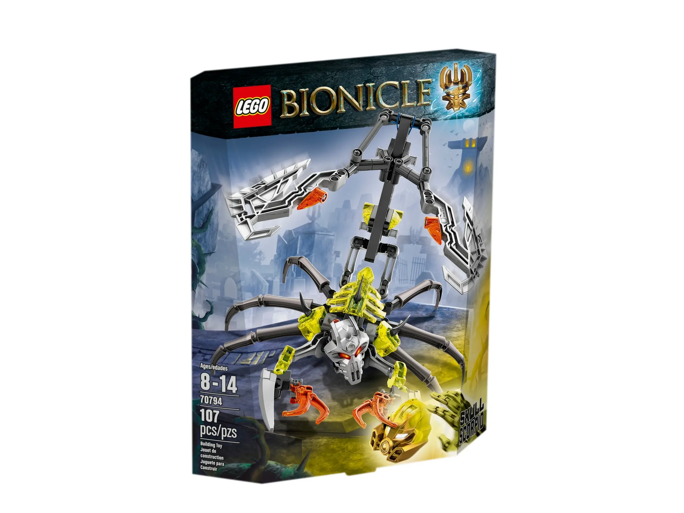 LEGO BIONICLE Skull Scorpio • Set 70794 • SetDB