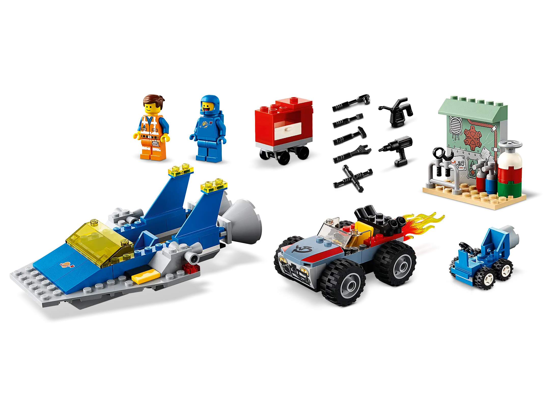 LEGO THE LEGO MOVIE Emmet and Benny's 'Build and Fix' Workshop!