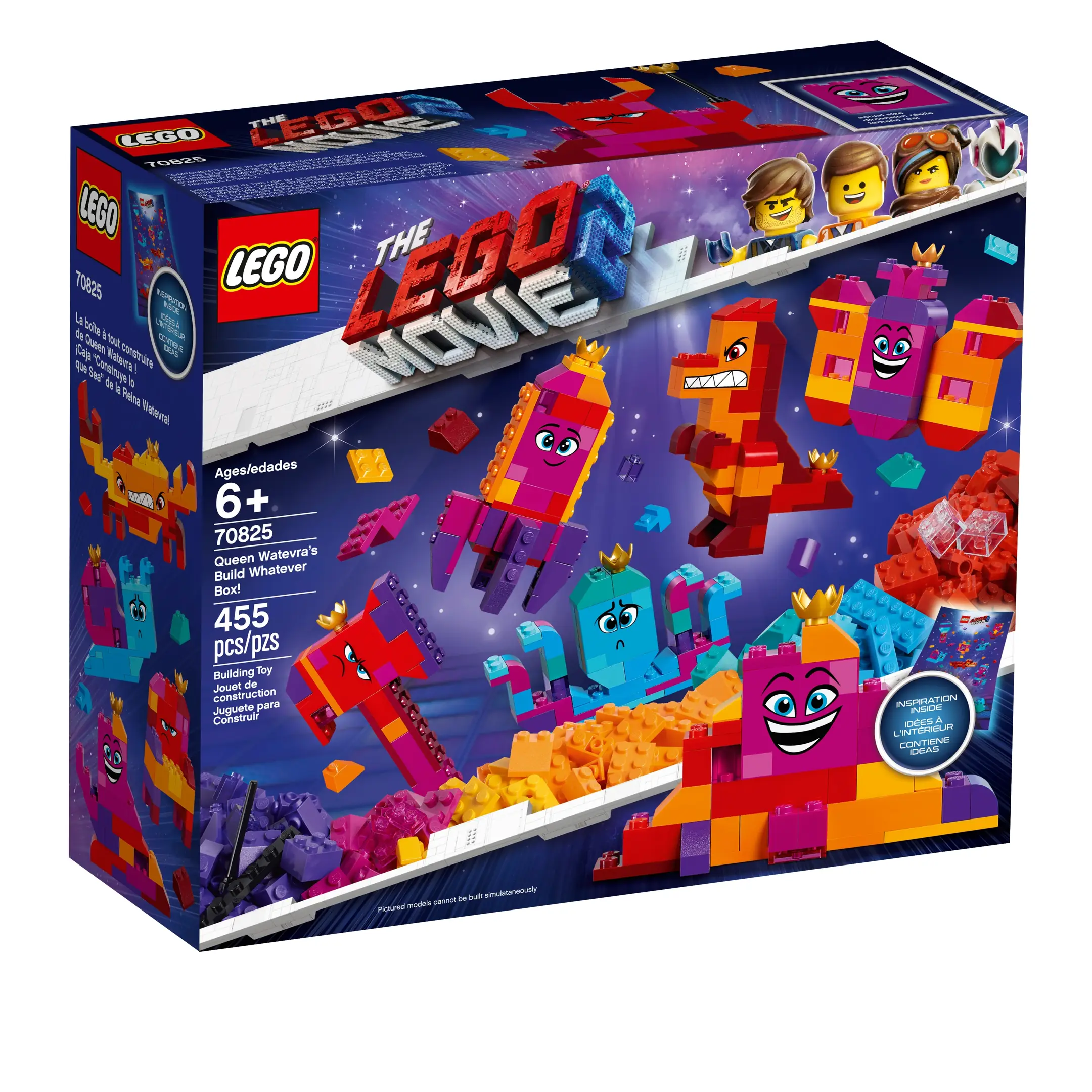 LEGO THE LEGO MOVIE Queen Watevra's Build Whatever Box!