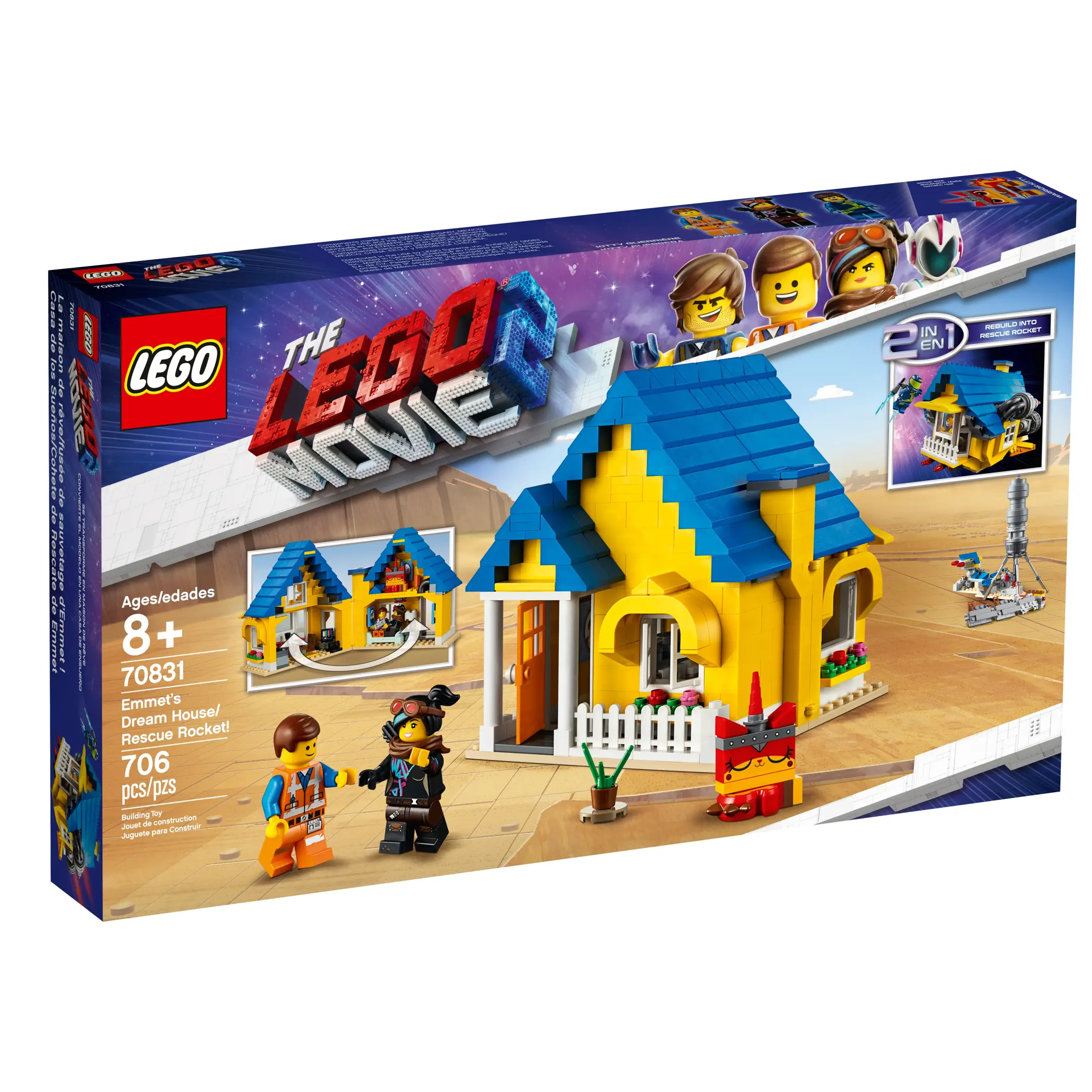 THE LEGO™ MOVIE Emmet's Dream House/Rescue Rocket! Set