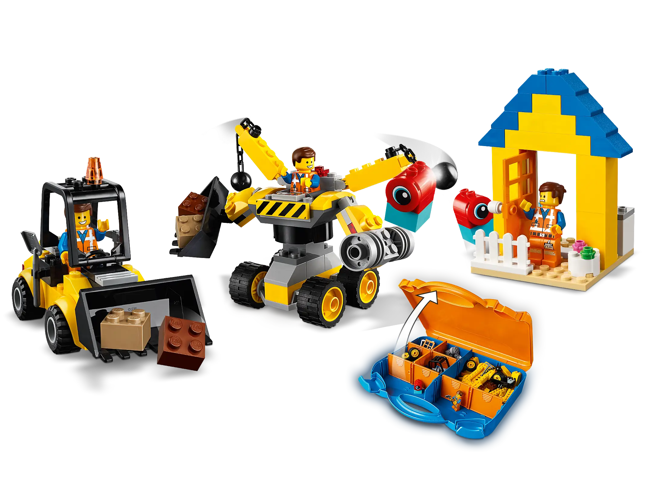 LEGO THE LEGO MOVIE Emmet's Builder Box! • Set 70832