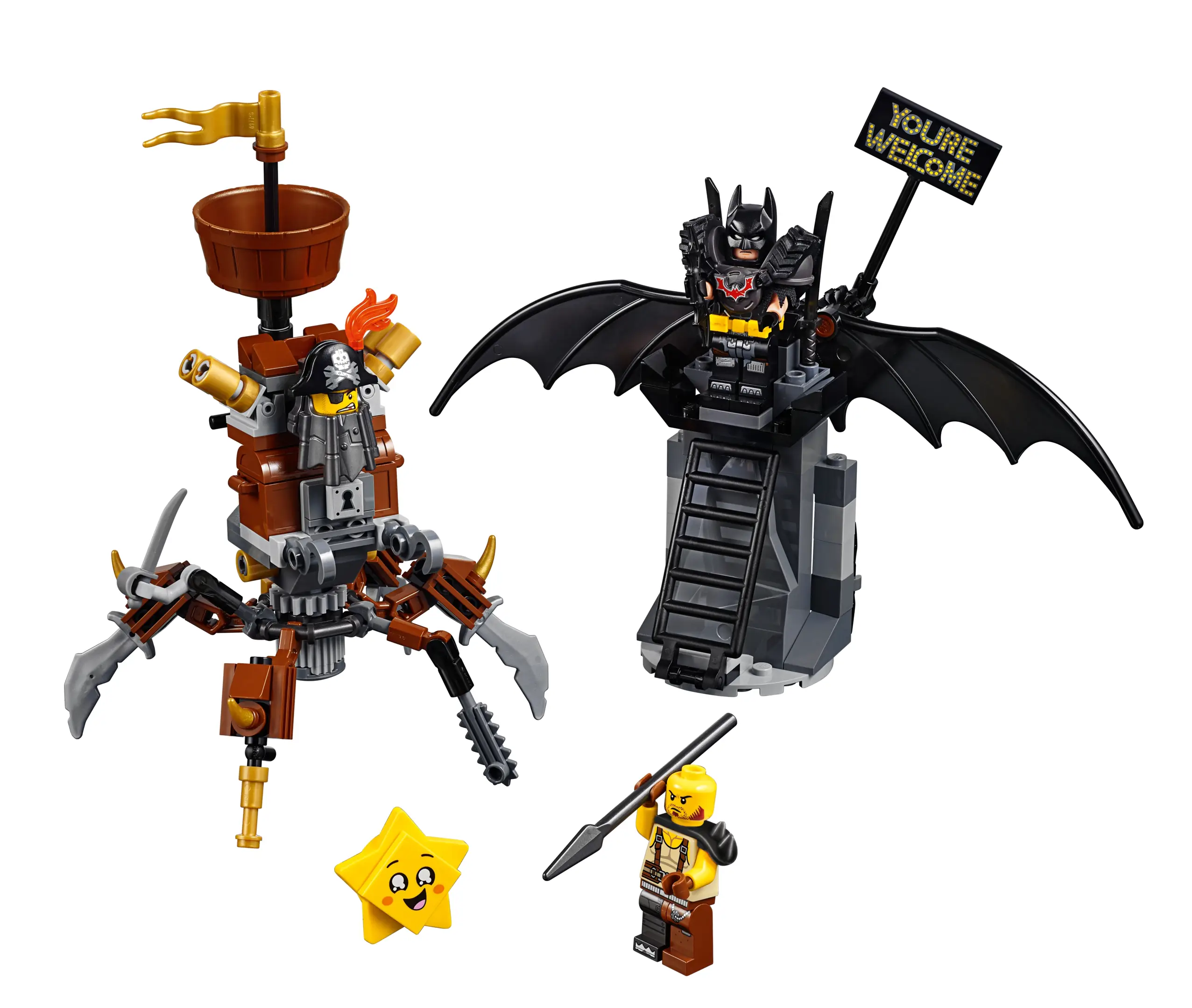 LEGO Battle Ready Batman and MetalBeard Set 70836 SetDB