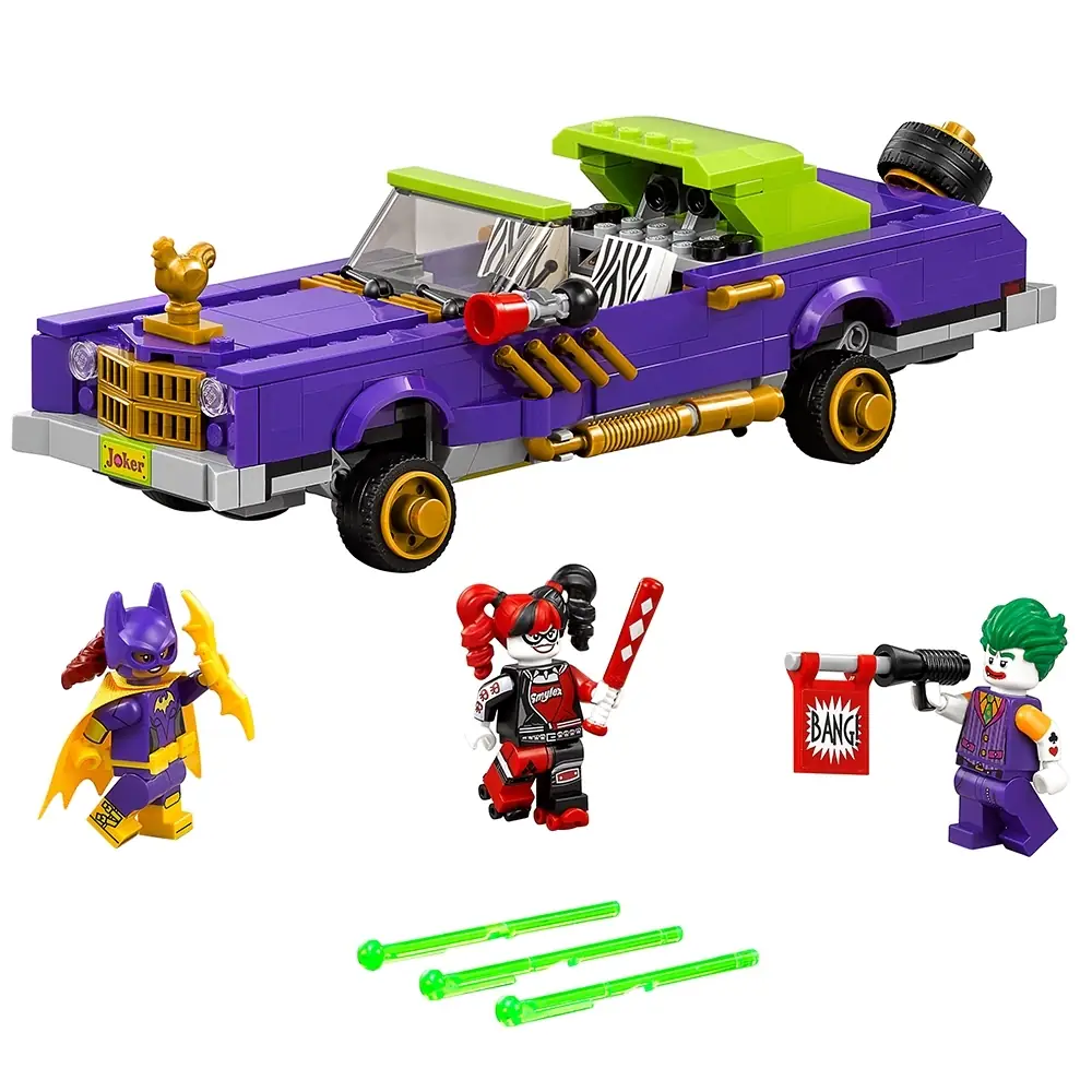 LEGO Batman THE LEGO BATMAN MOVIE The Joker Notorious Lowrider LEGO Batman THE LEGO BATMAN MOVIE The Joker Notorious Lowrider