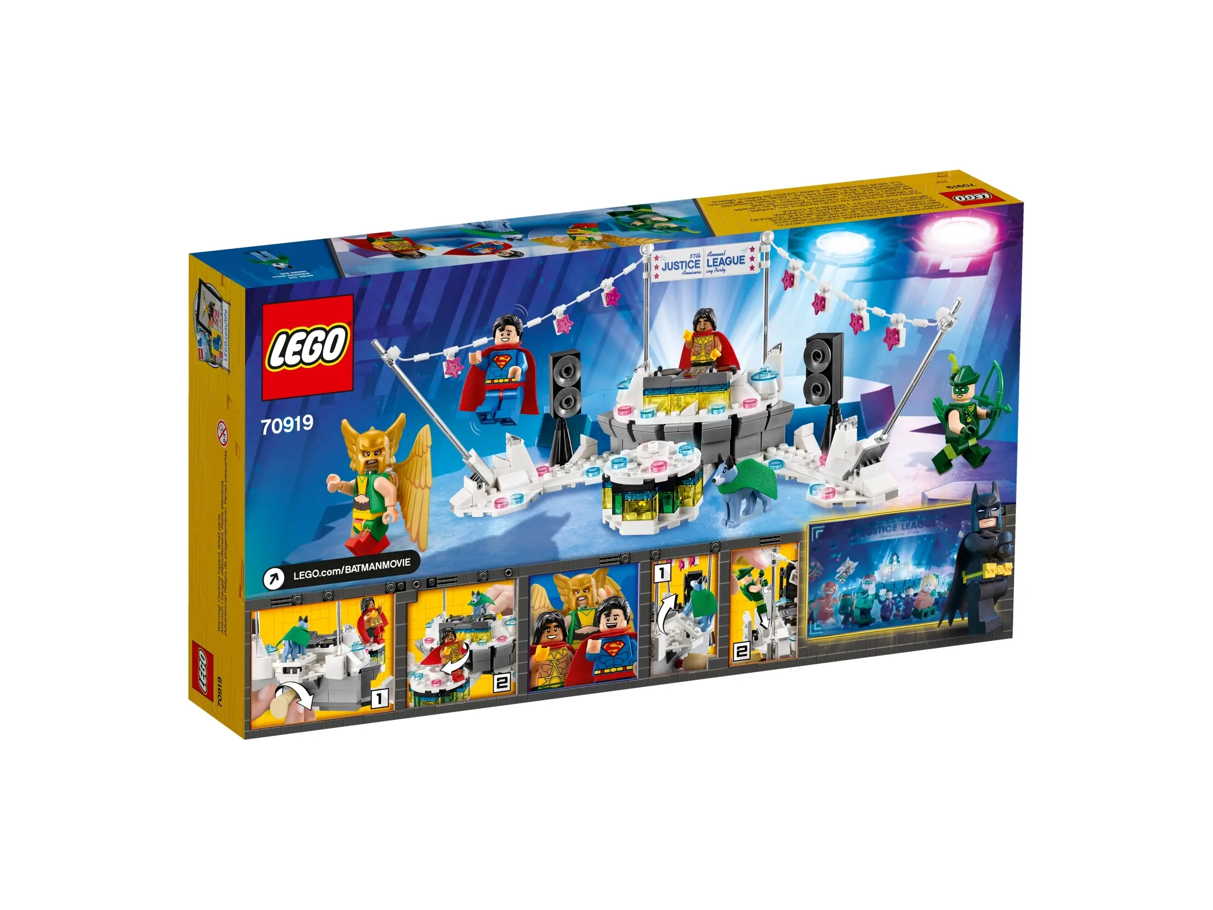 LEGO Batman THE LEGO BATMAN MOVIE The Justice League Anniversary Party