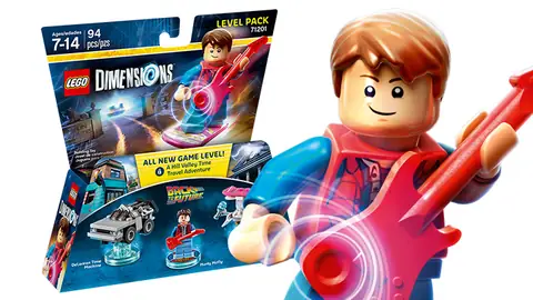 LEGO DIMENSIONS Back to the Future Level Pack • Set 71201