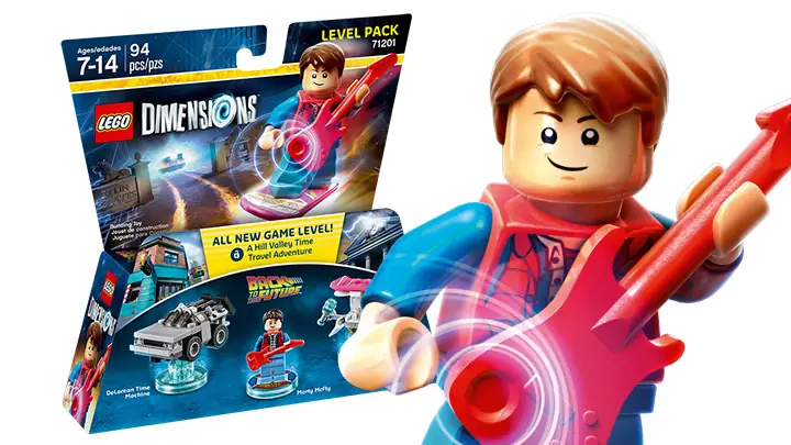 LEGO DIMENSIONS Back to the Future Level Pack • Set 71201