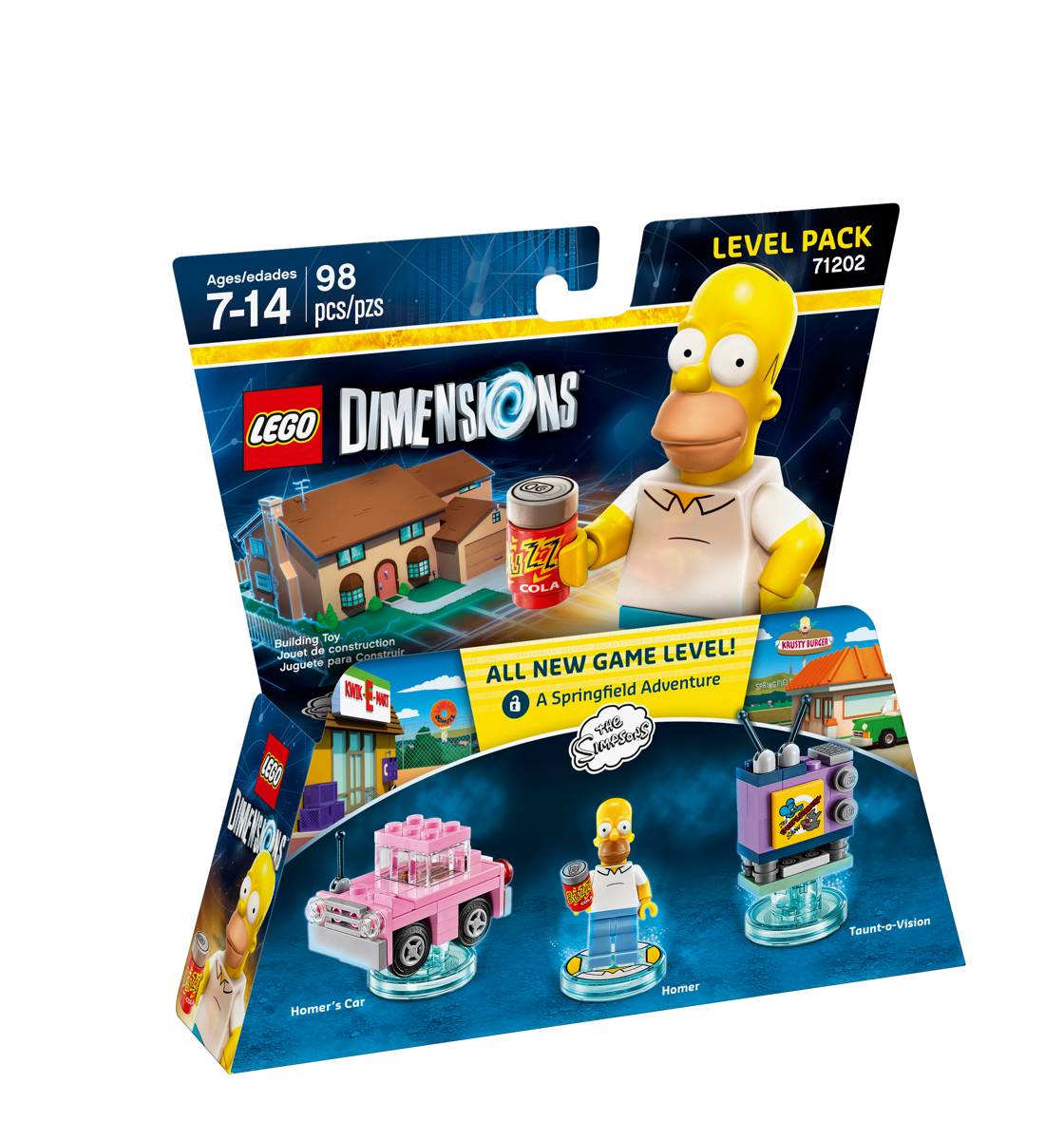 LEGO DIMENSIONS The Simpsons Level Pack • Set 71202 • SetDB
