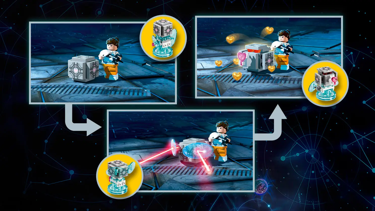 LEGO DIMENSIONS Portal 2 Level Pack • Set 71203 • SetDB