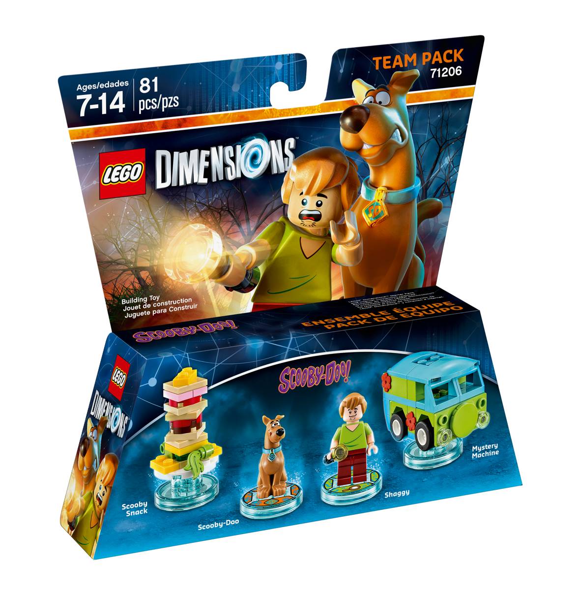 LEGO DIMENSIONS Scooby-Doo! Team Pack • Set 71206 • SetDB