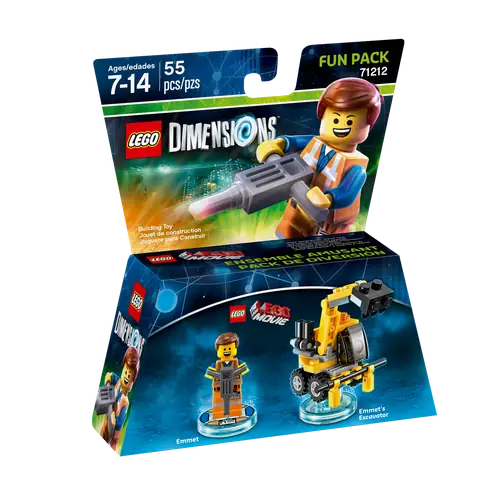 LEGO DIMENSIONS Emmet Fun Pack • Set 71212 • SetDB