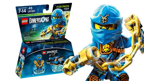 LEGO DIMENSIONS Jay Fun Pack • Set 71215 • SetDB LEGO DIMENSIONS Jay Fun Pack • Set 71215 • SetDB