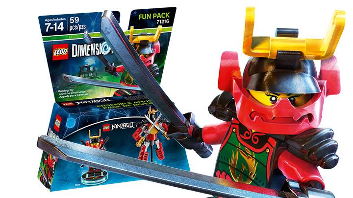 LEGO DIMENSIONS Nya Fun Pack • Set 71216 • SetDB LEGO DIMENSIONS Nya Fun Pack • Set 71216 • SetDB