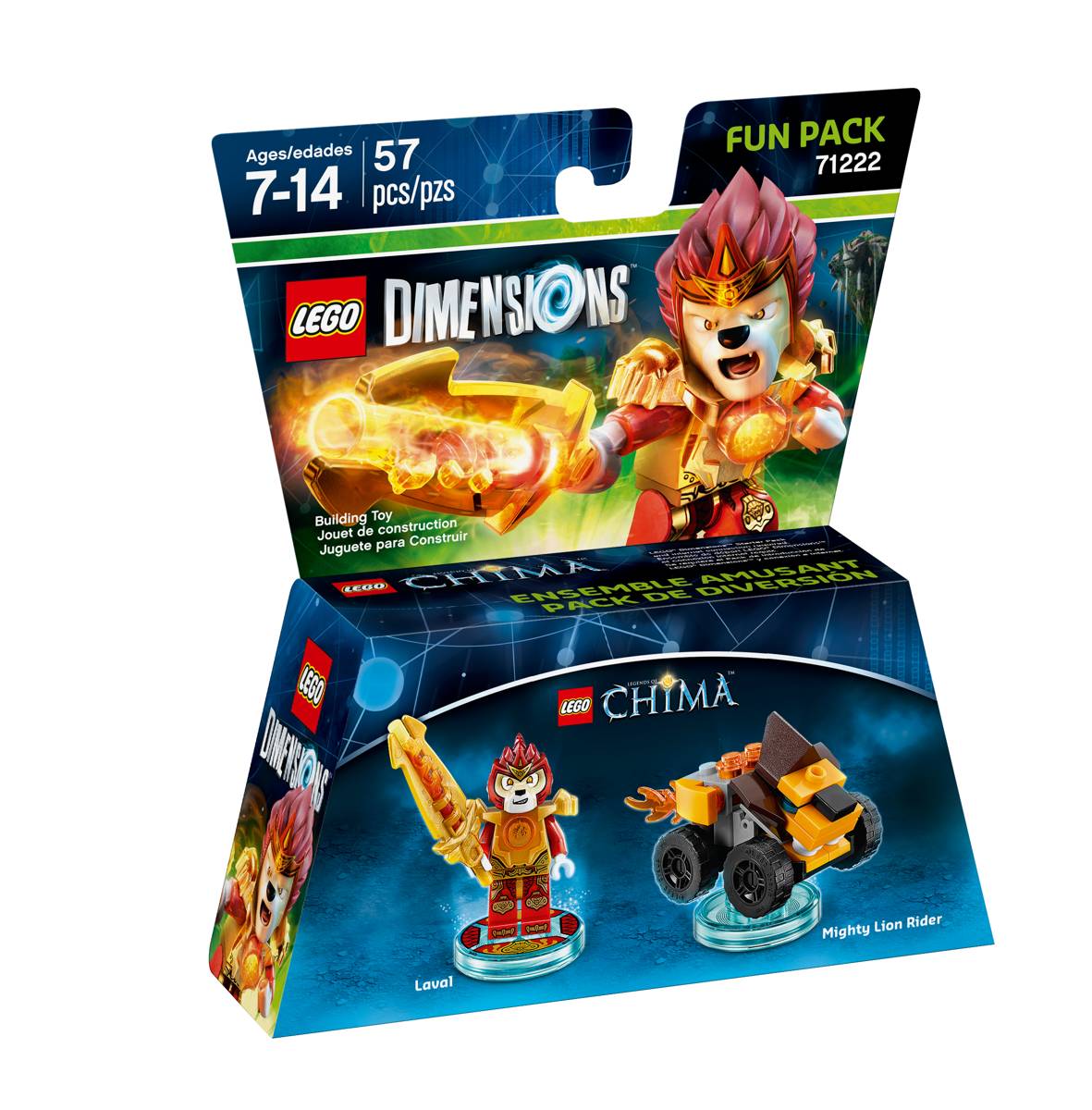 LEGO DIMENSIONS Laval Fun Pack • Set 71222 • SetDB