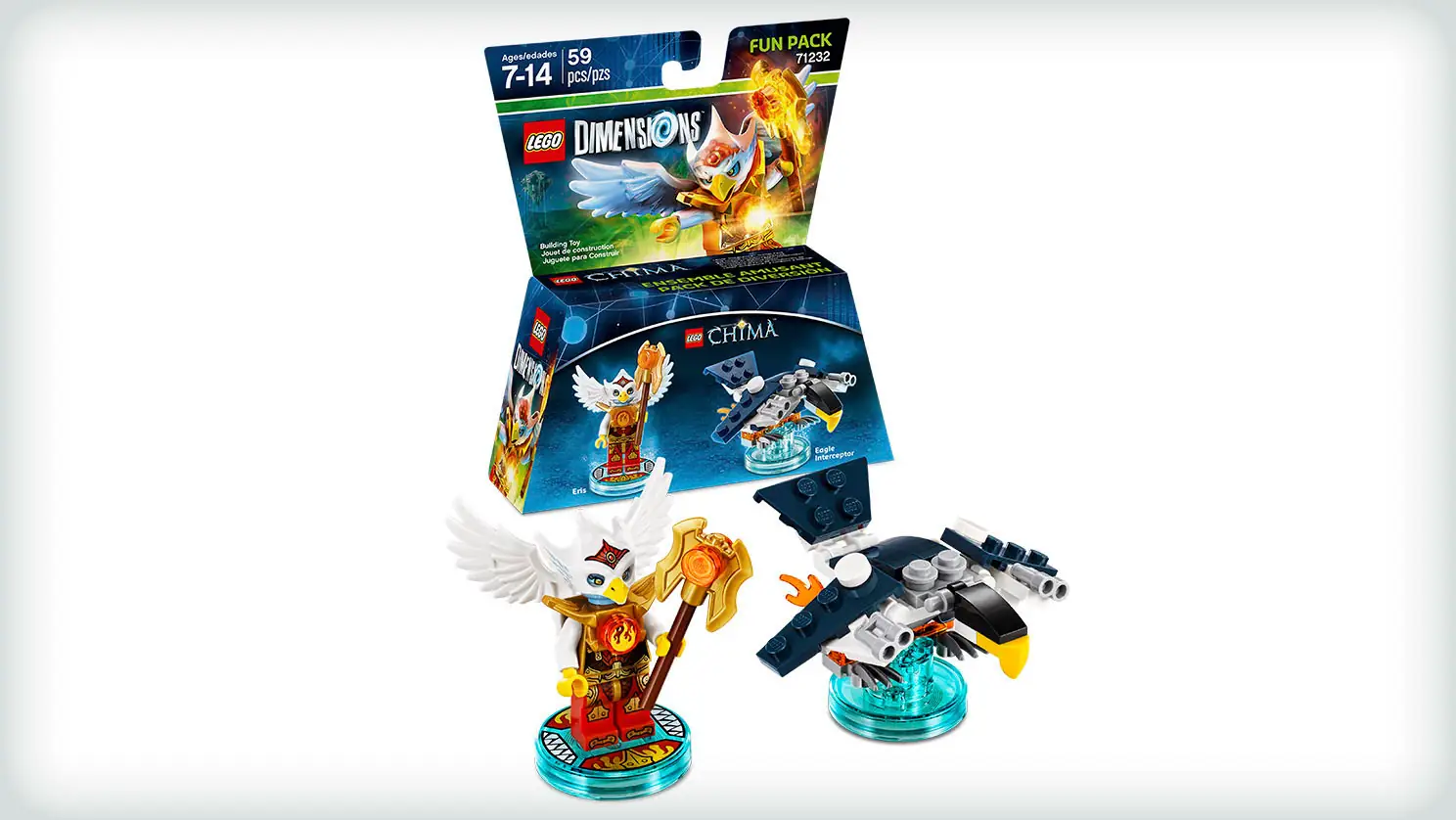 LEGO DIMENSIONS Eris Fun Pack • Set 71232 • SetDB LEGO DIMENSIONS Eris Fun Pack • Set 71232 • SetDB