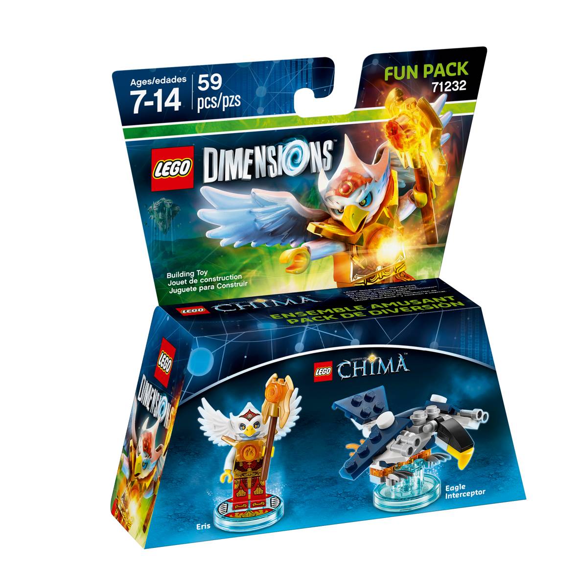 さめちゃん　evris インディゴブルー セット販売 LEGO DIMENSIONS Eris Fun Pack • Set 71232 • SetDB
