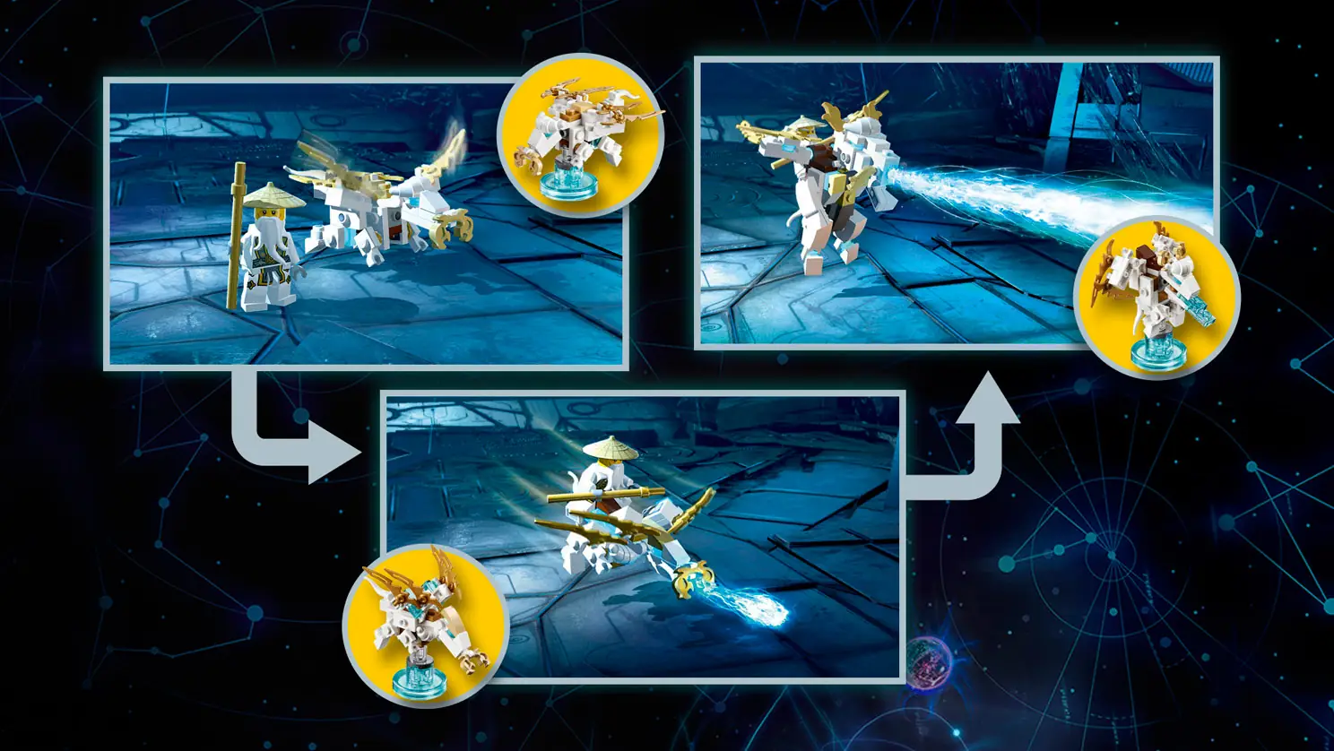 LEGO DIMENSIONS Sensei Wu Fun Pack • Set 71234 • SetDB LEGO DIMENSIONS Sensei Wu Fun Pack • Set 71234 • SetDB