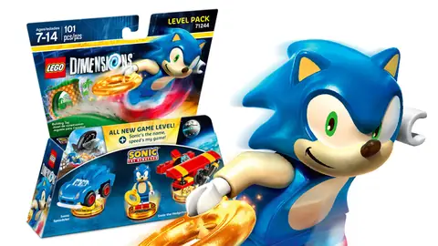 LEGO DIMENSIONS Sonic the Hedgehog Level Pack • Set 71244