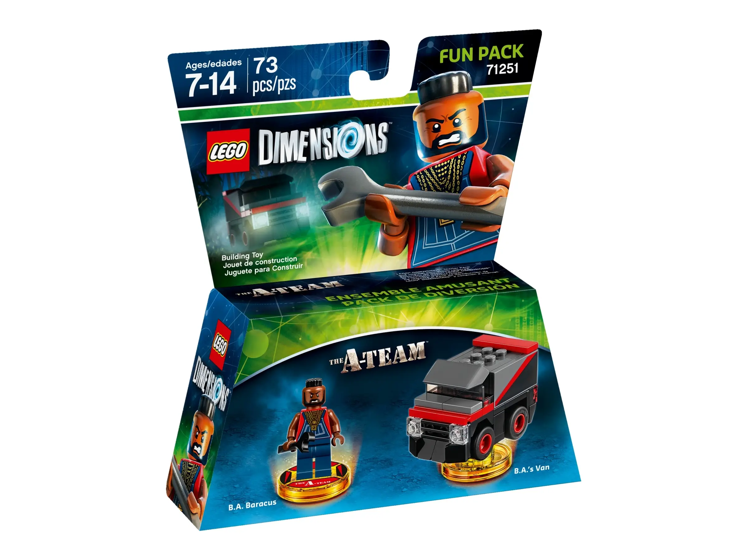 LEGO DIMENSIONS A-Team Fun Pack • Set 71251 • SetDB