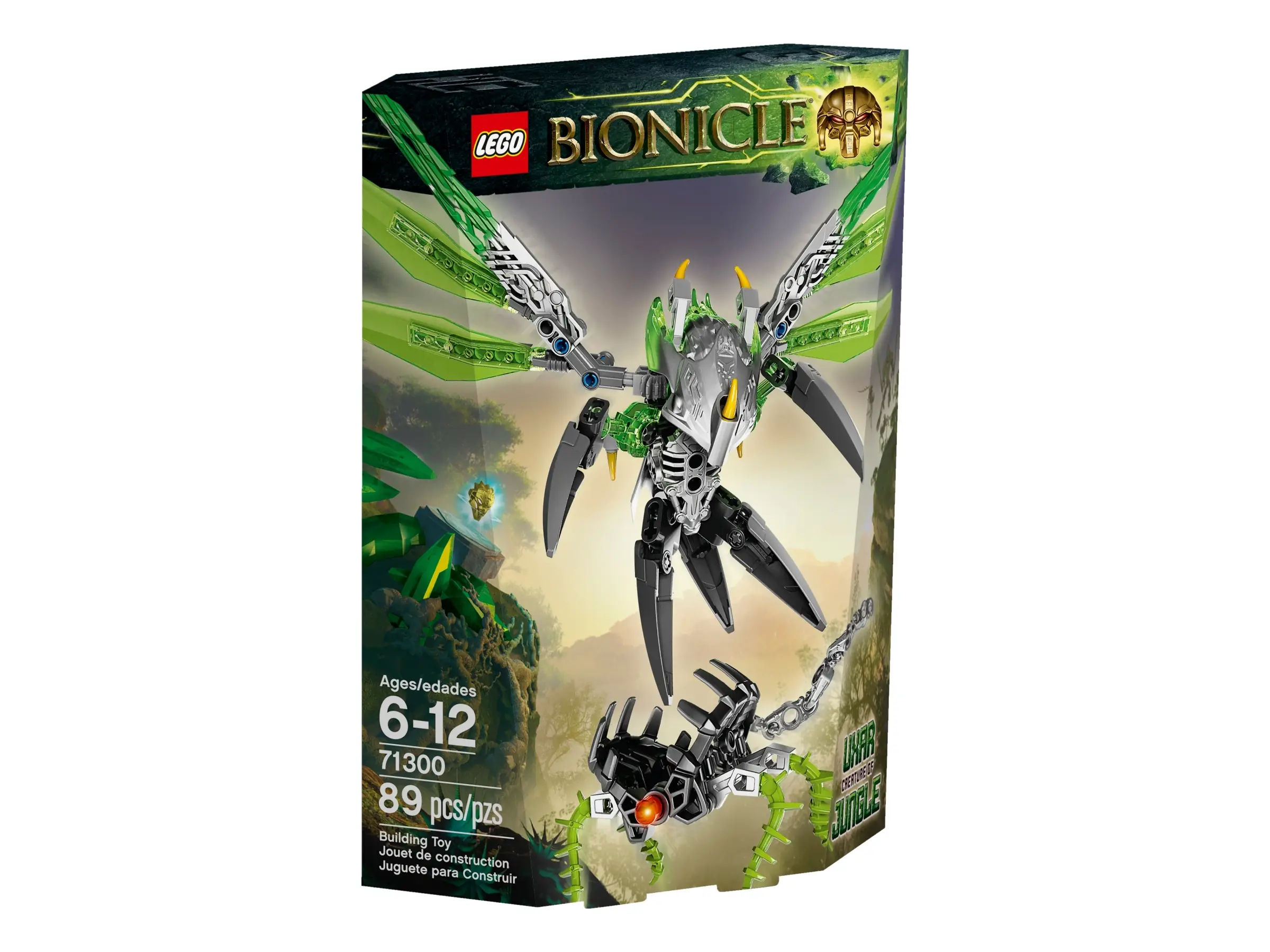 LEGO BIONICLE Uxar Creature of Jungle Set 71300 SetDB