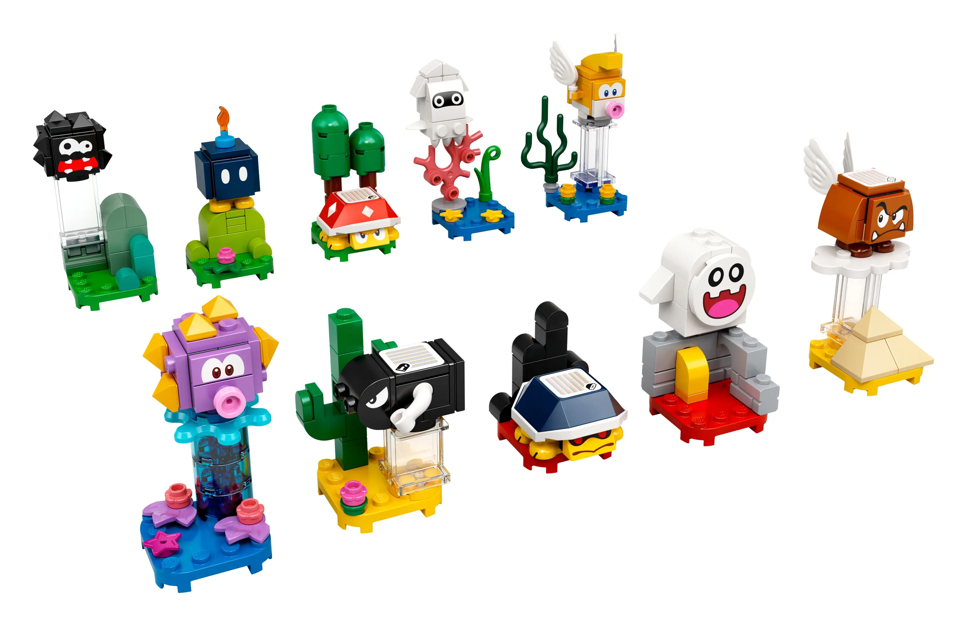 Mario character lego sale