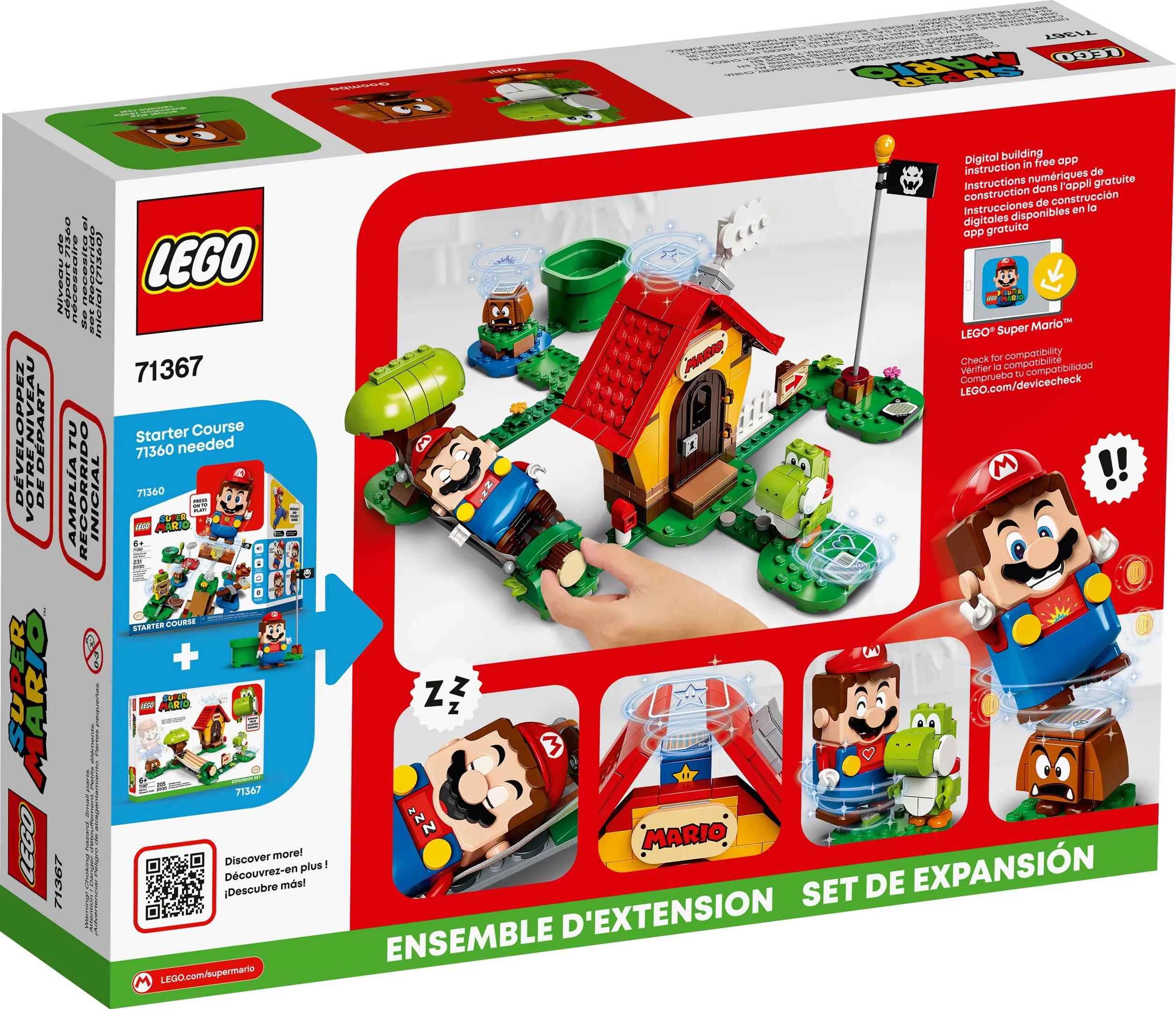Mario lego instructions 71367 hotsell