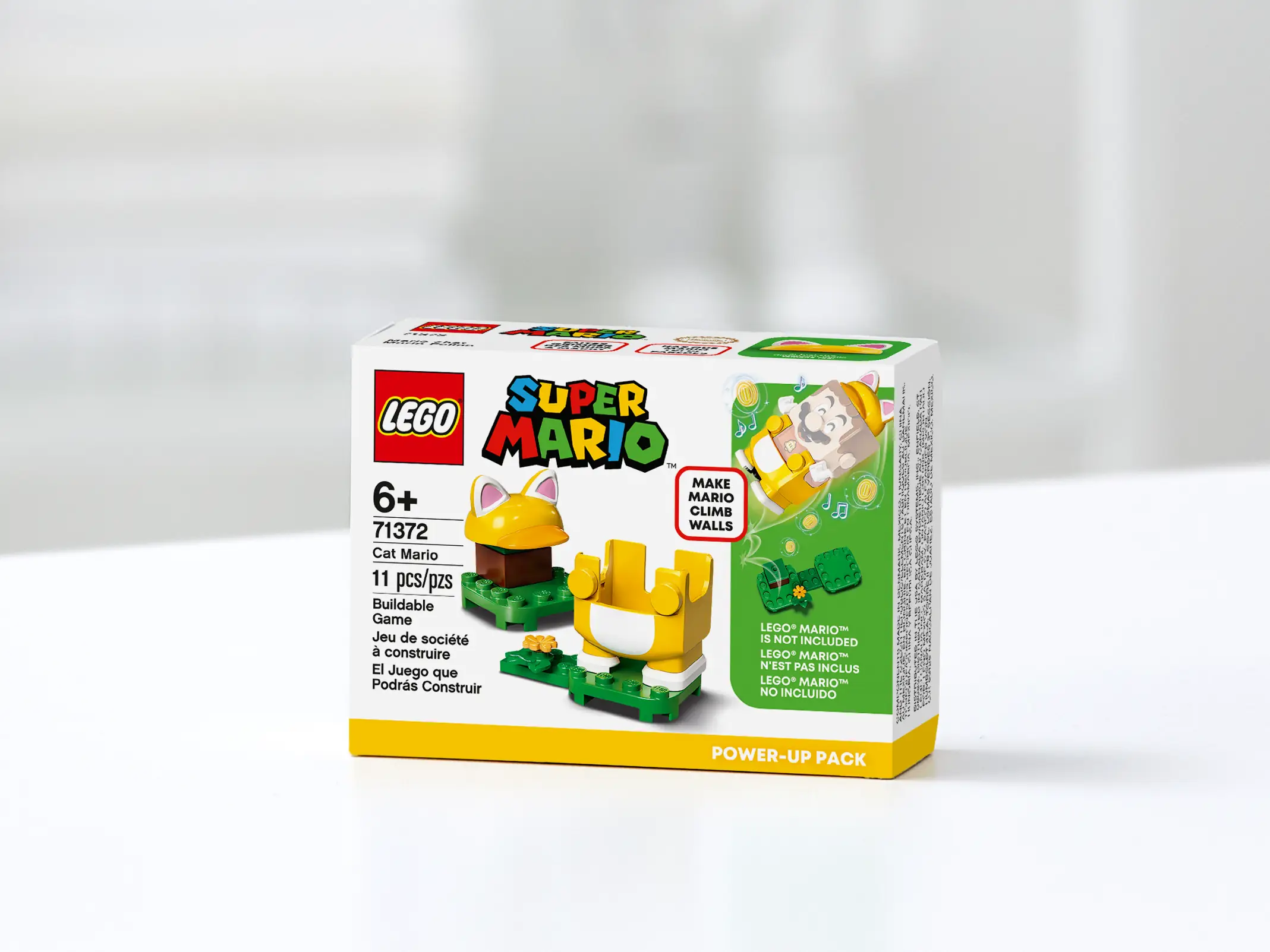 LEGO Super Mario Cat Mario Power-Up Pack • Set 71372 • SetDB
