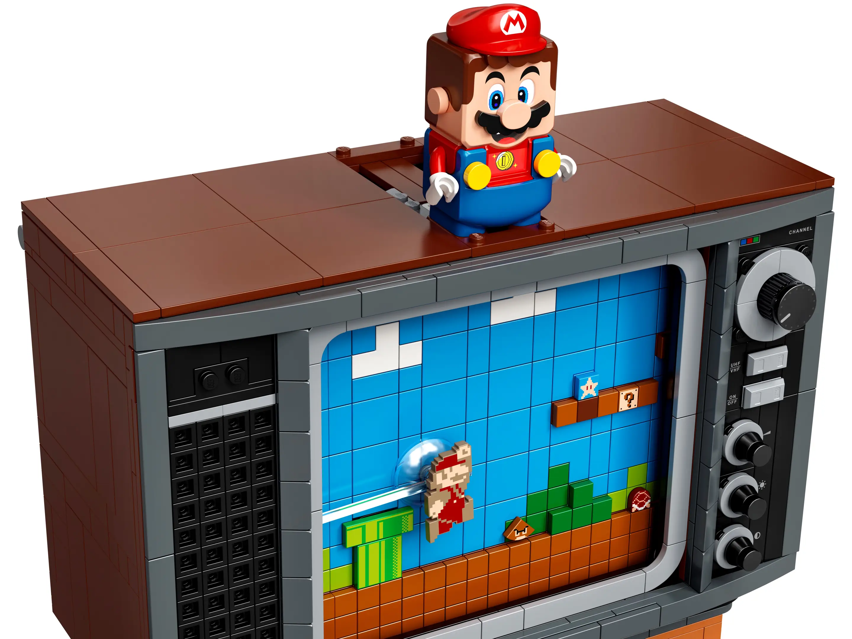 Super mario tv lego hotsell