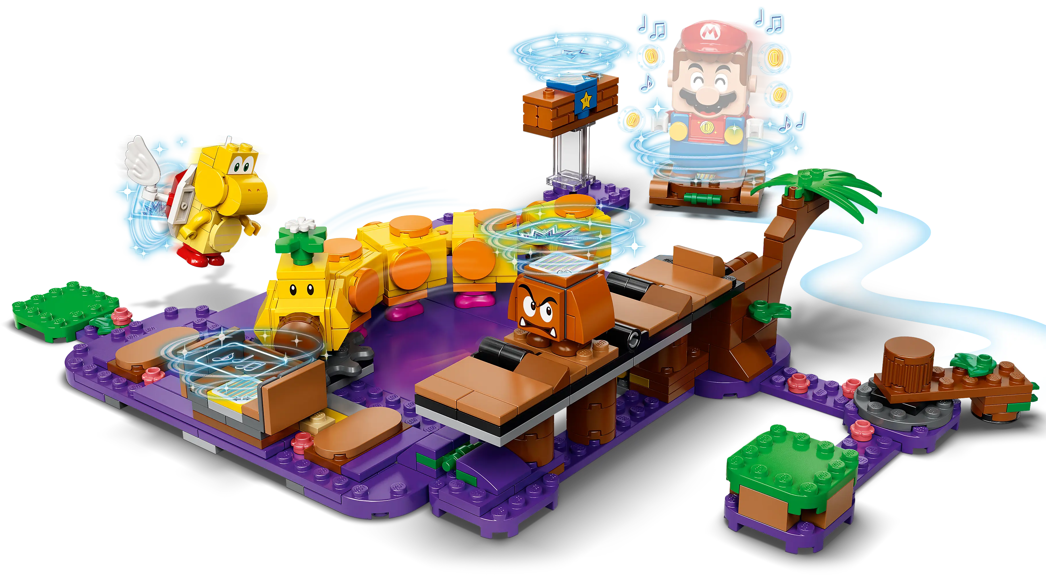 LEGO Super Mario Wiggler's Poison Swamp Expansion Set