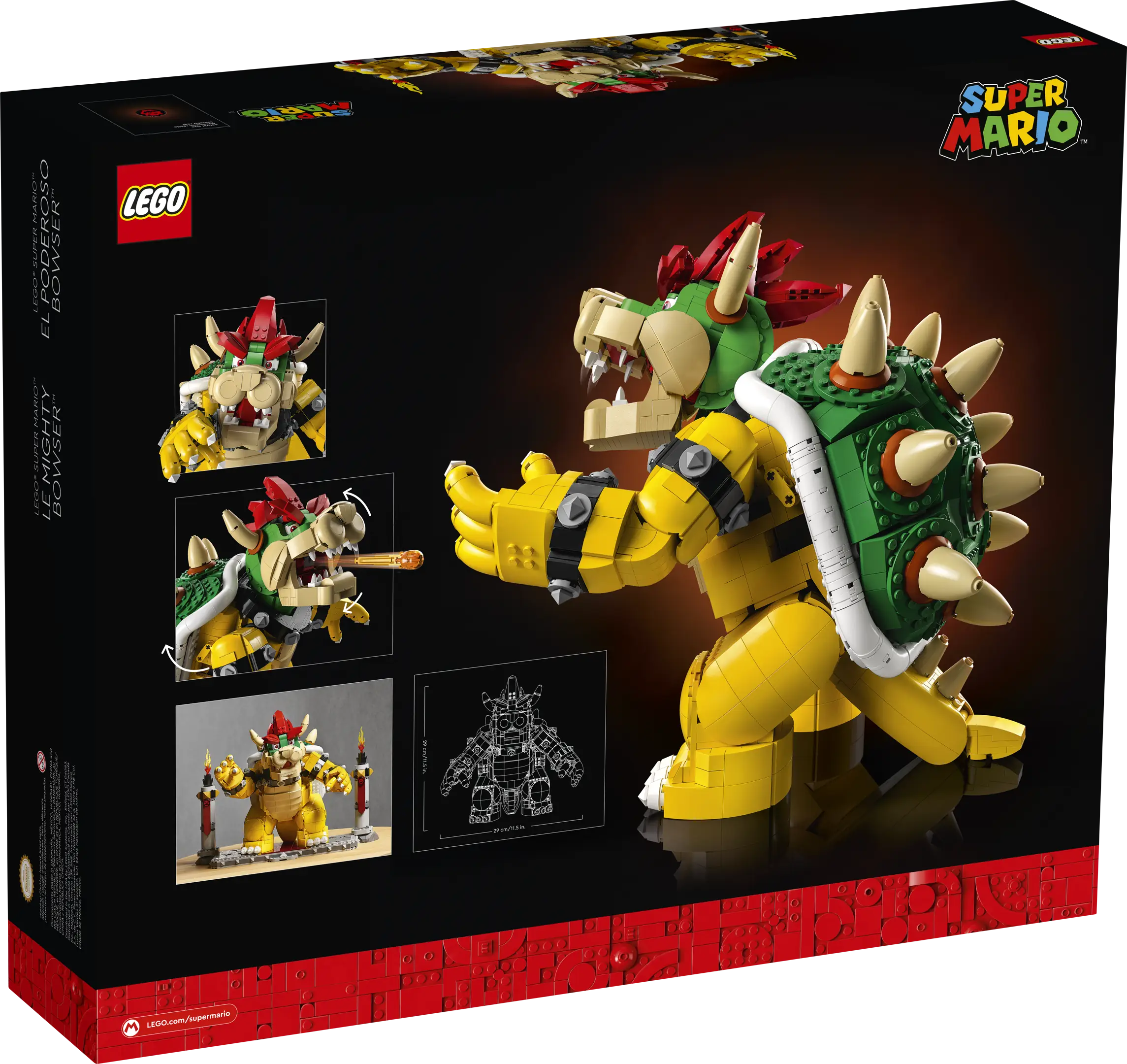LEGO Super Mario The Mighty Bowser • Set 71411 • SetDB