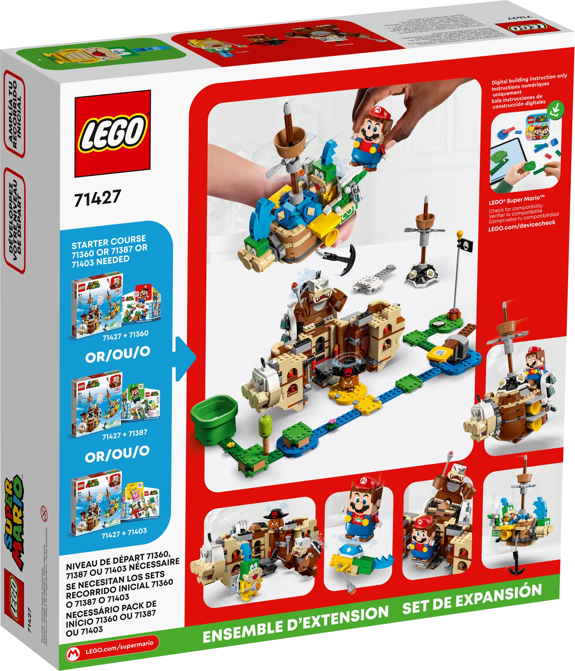 LEGO Super Mario Larry's and Morton's Airships Expansion Set