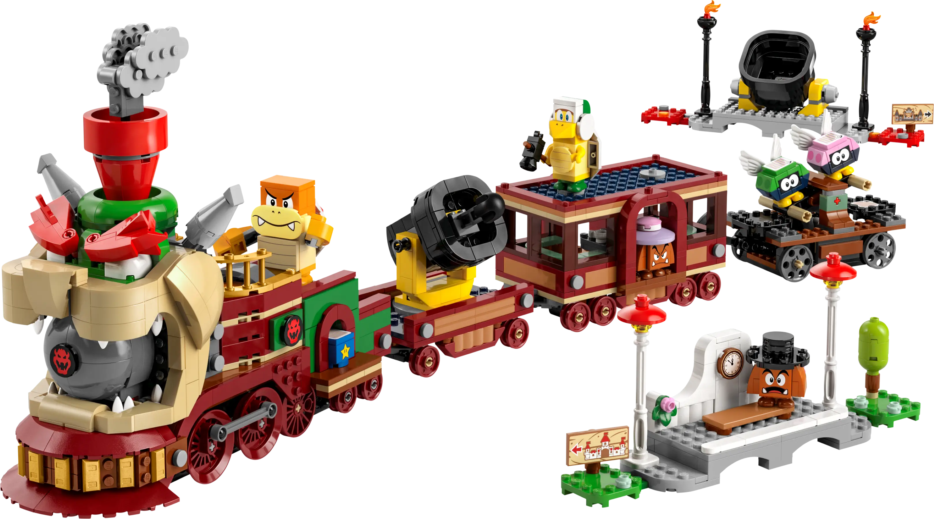 LEGO Super Mario The Bowser Express Train • Set 71437