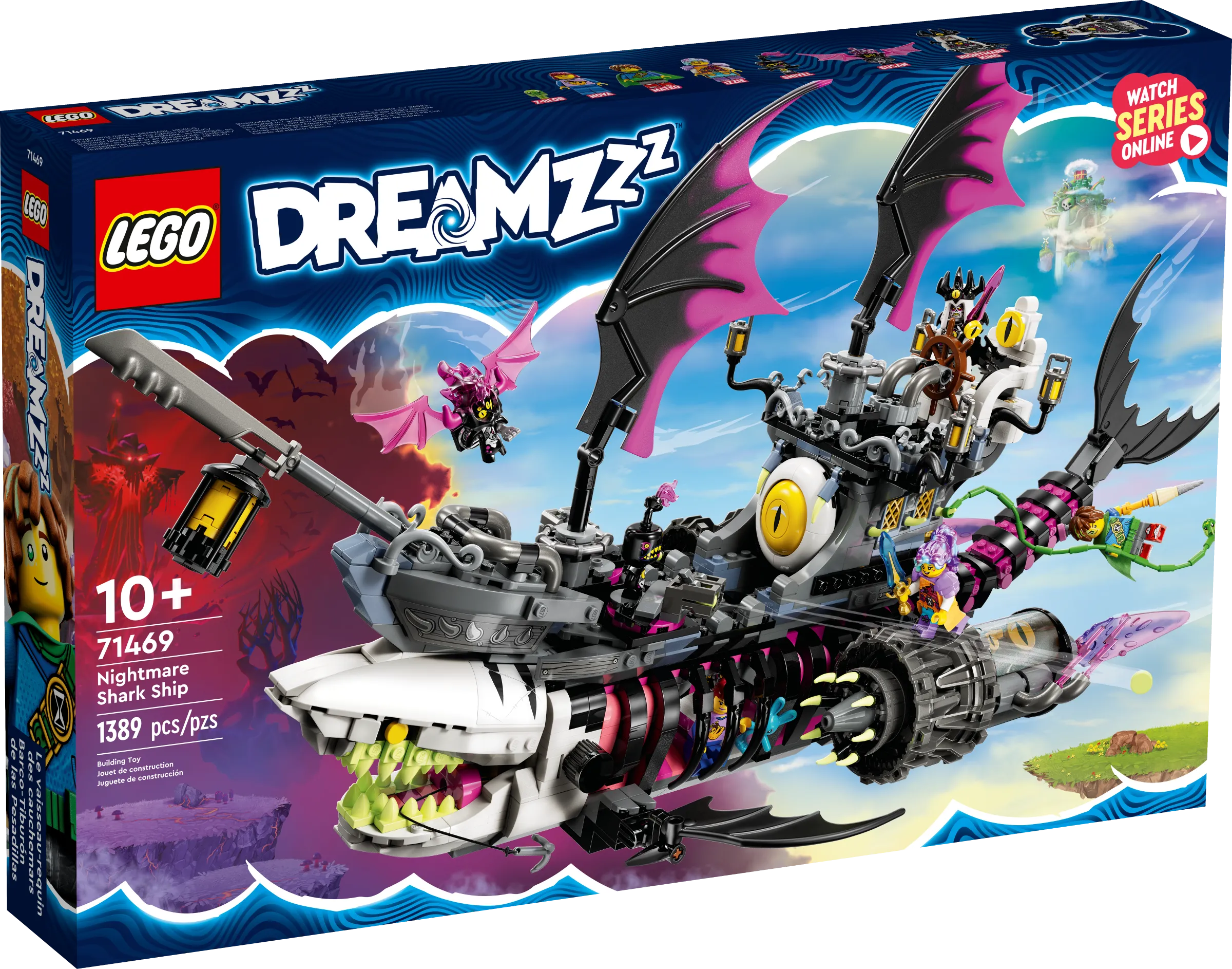 Nightmare Shark Ship - Videos - LEGO.com for kids