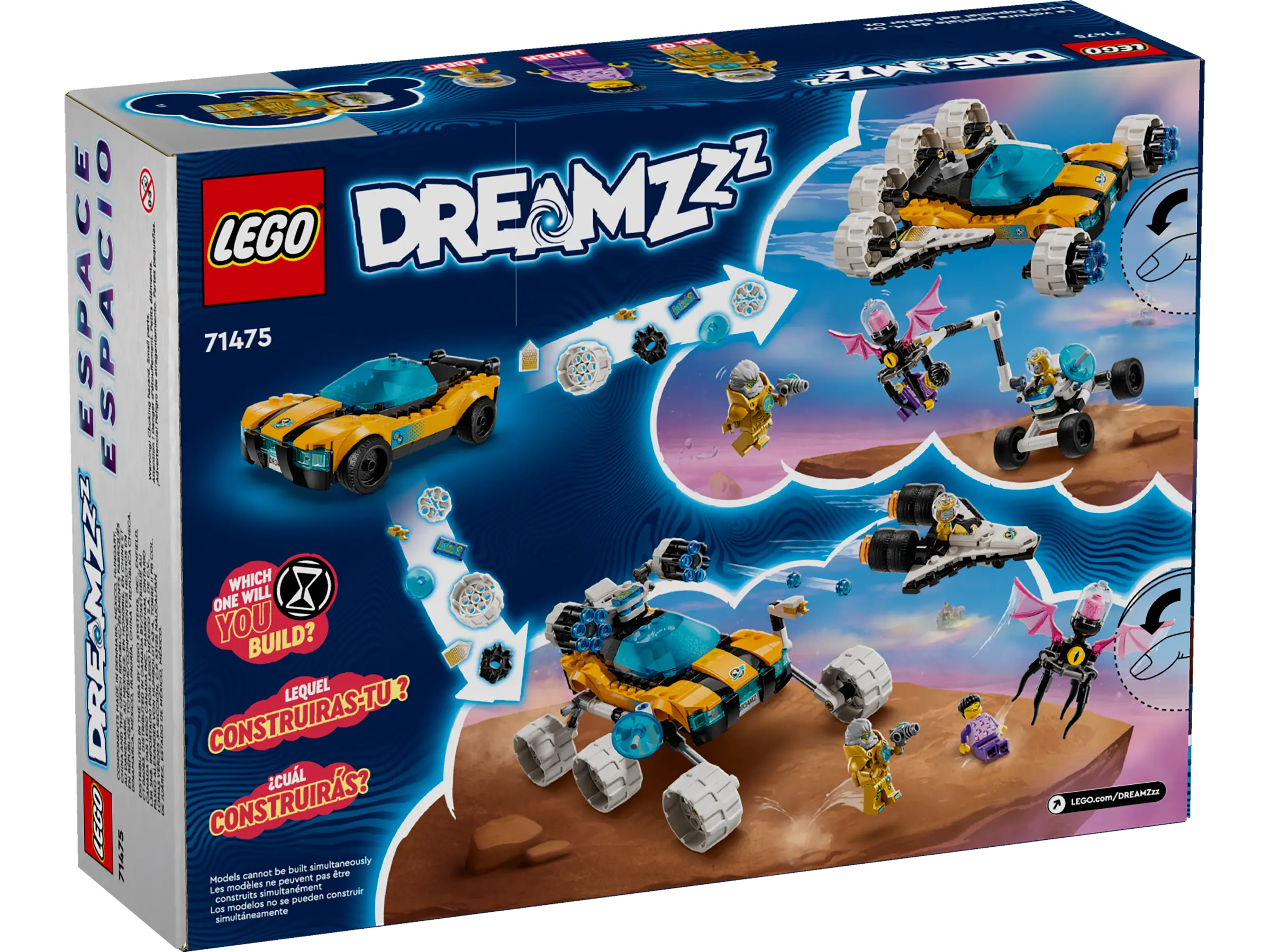LEGO DREAMZzz Mr. Oz's Space Car • Set 71475 • SetDB LEGO DREAMZzz Mr. Oz's Space Car • Set 71475 • SetDB