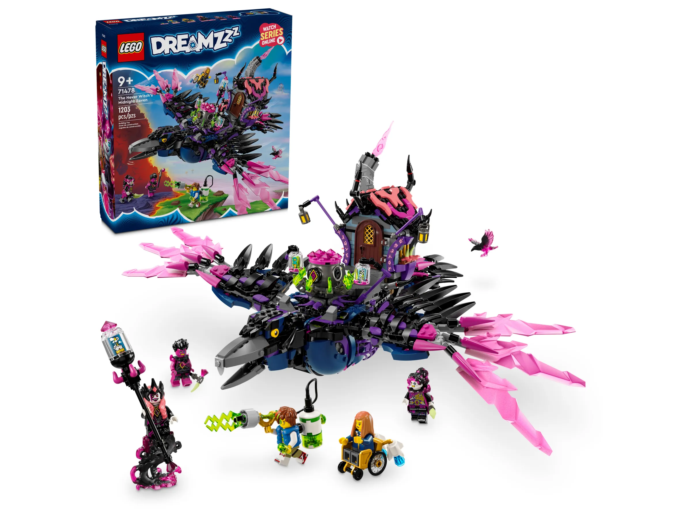 LEGO DREAMZzz The Never Witch's Midnight Raven