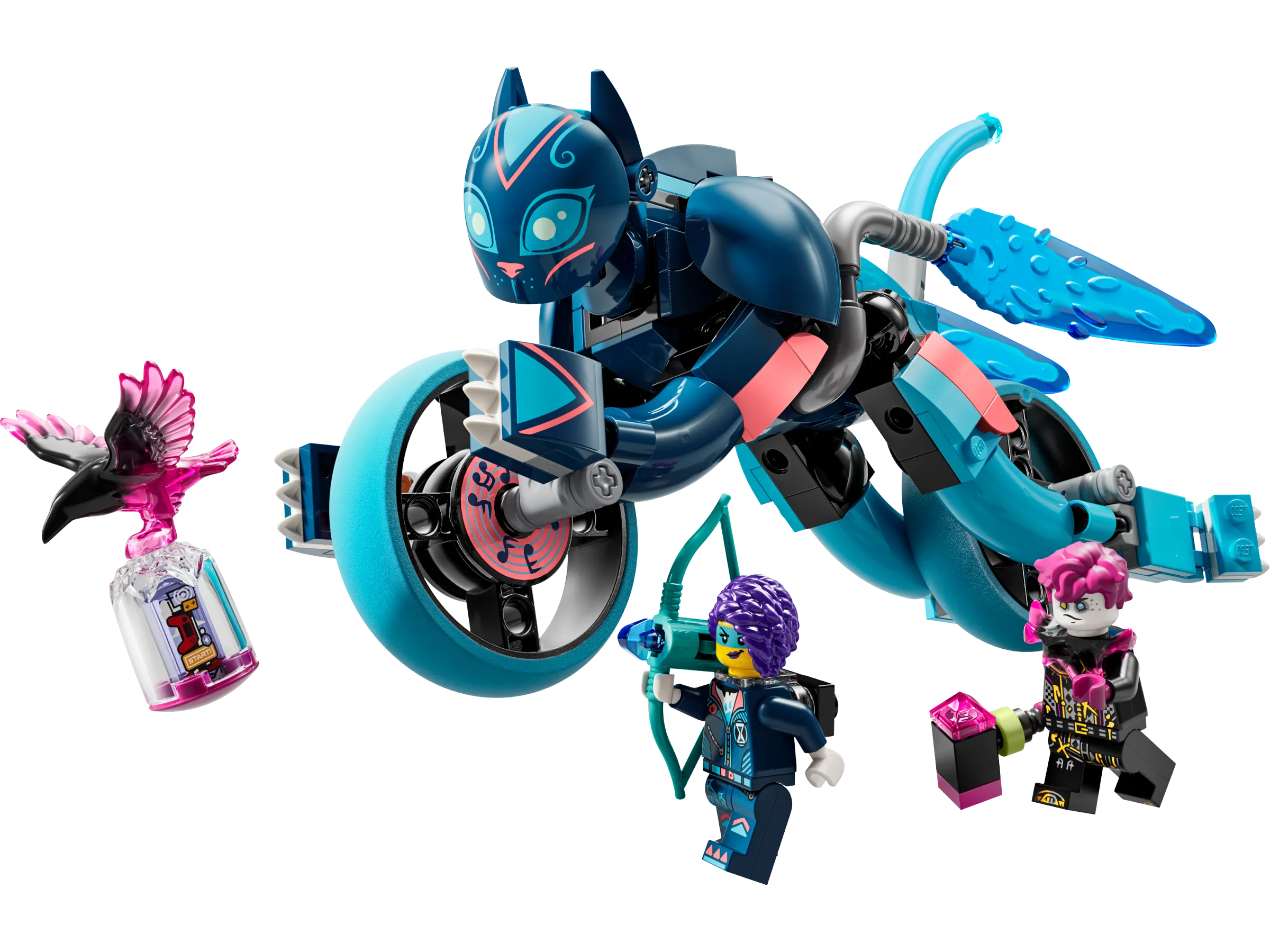 ラクトデュウ LEGO DREAMZzz Zoey's Cat Motorcycle • Set 71479 • SetDB