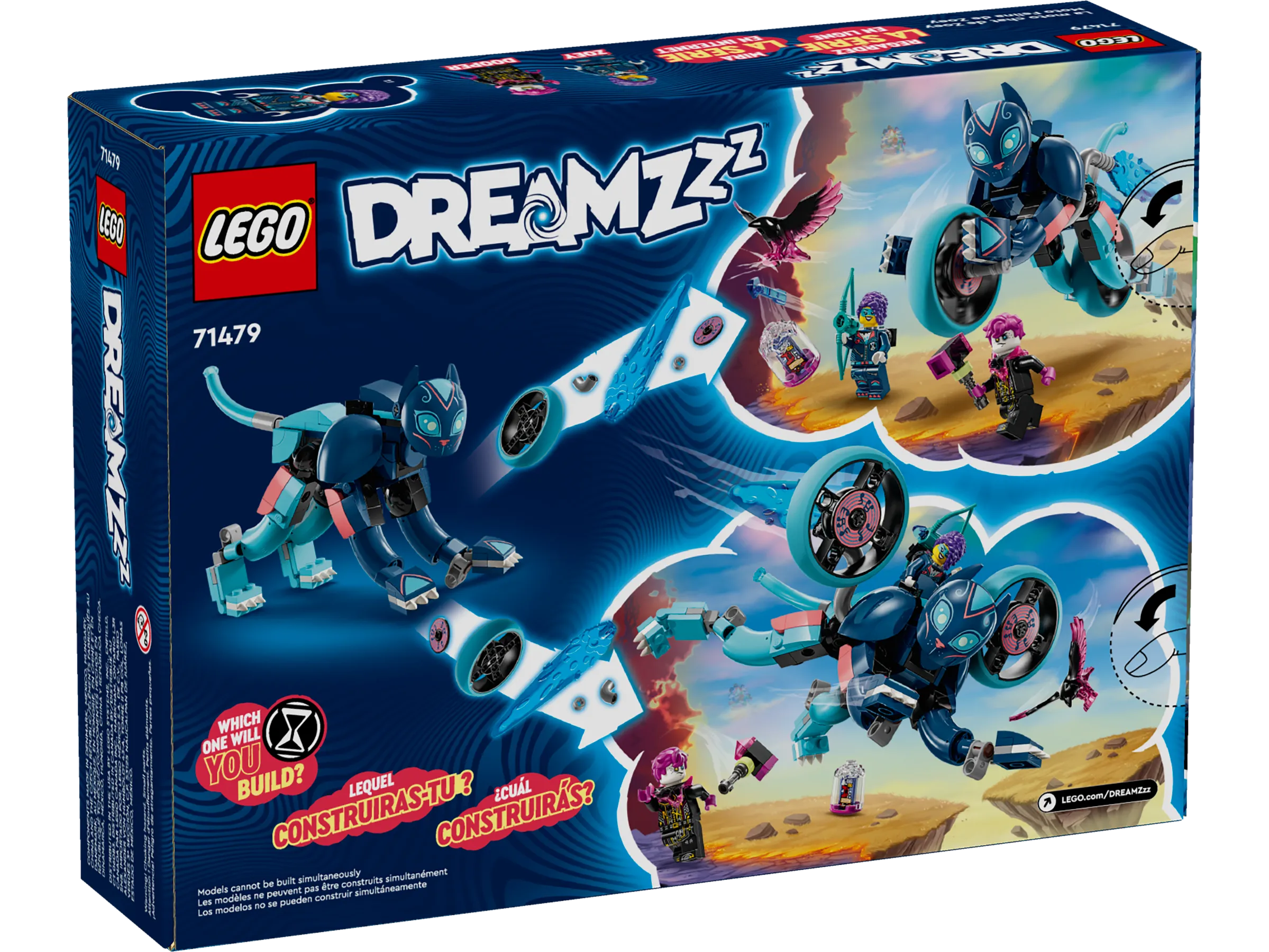 Dream　bros. 　2個セットです LEGO DREAMZzz Zoey's Cat Motorcycle • Set 71479 • SetDB