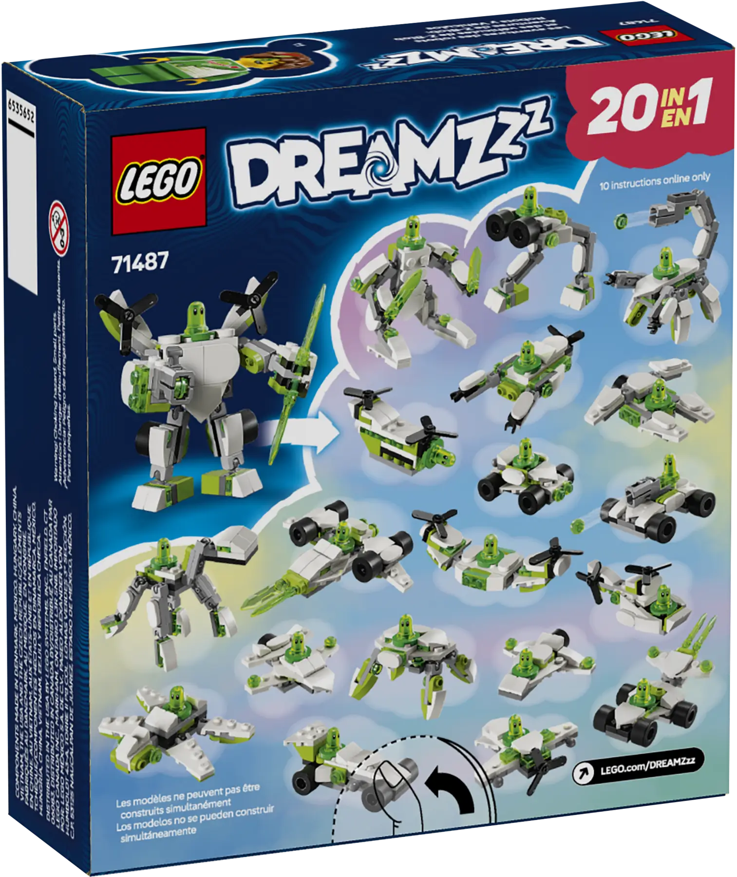 LEGO DREAMZzz Z-Blob's Robot and Vehicle Adventures