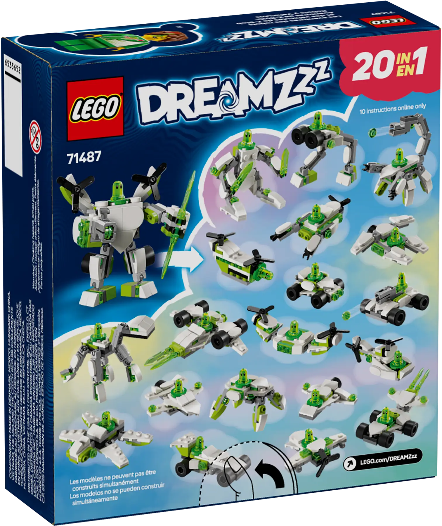メッツ714 LEGO DREAMZzz Z-Blob's Robot and Vehicle Adventures