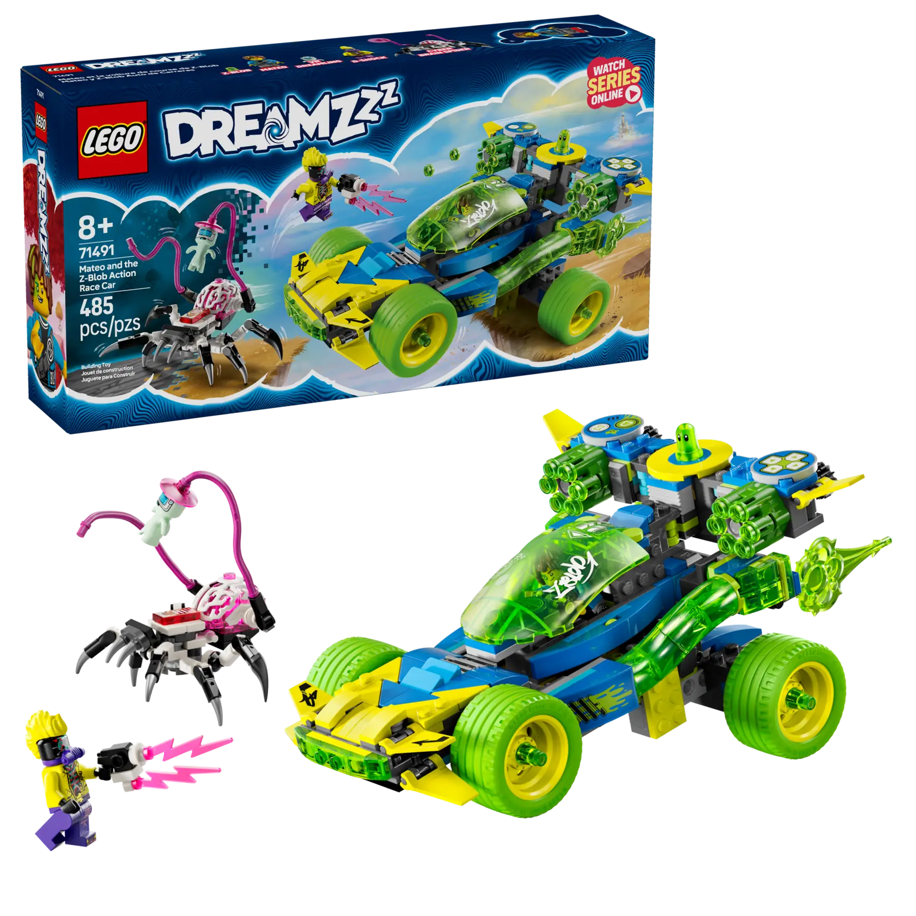 LEGO DREAMZzz Mateo and the Z-Blob Action Race Car
