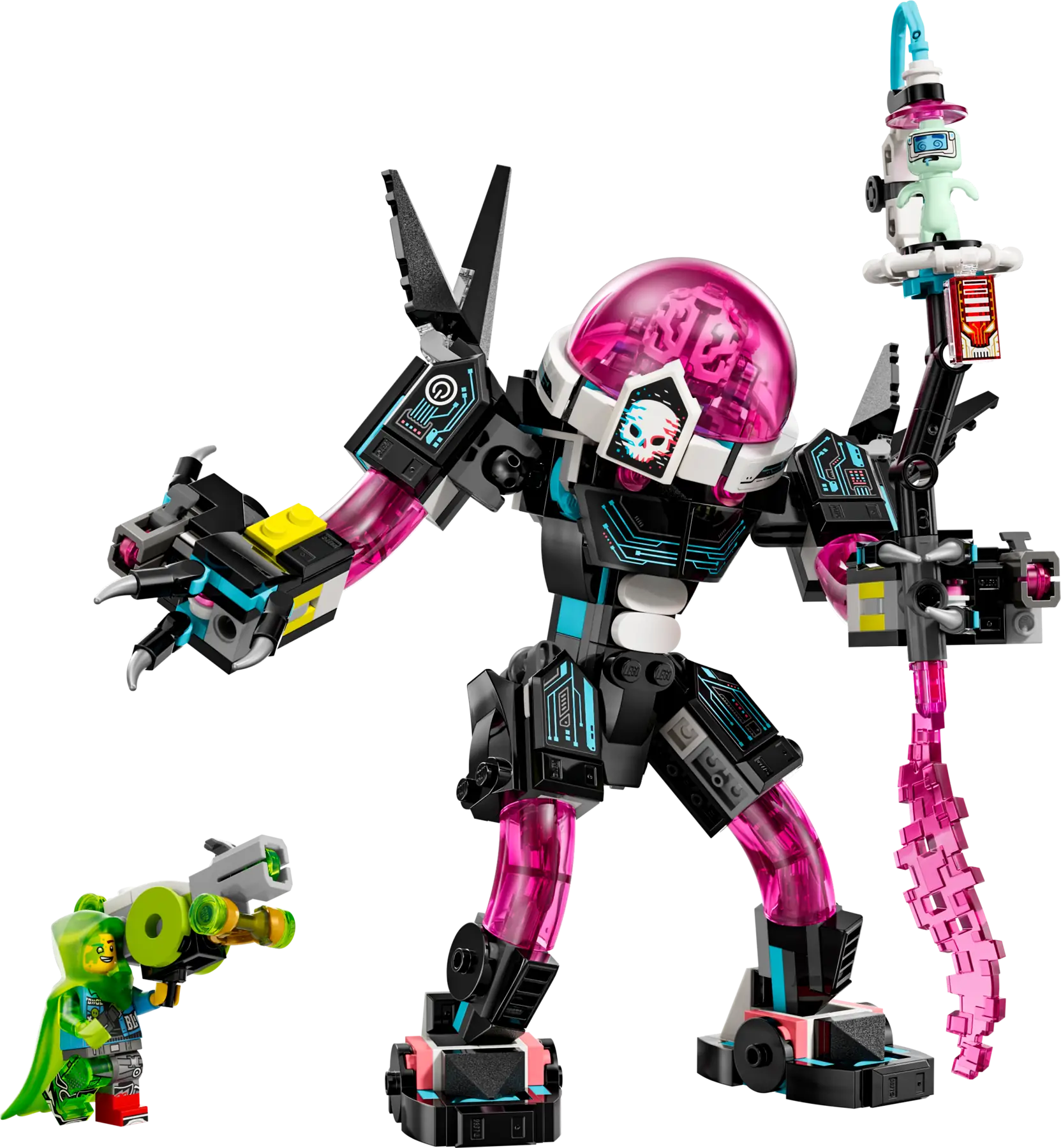 ロボット クーパーのタイガーメカとゼロのホットロッドカー 71497 | レゴ
