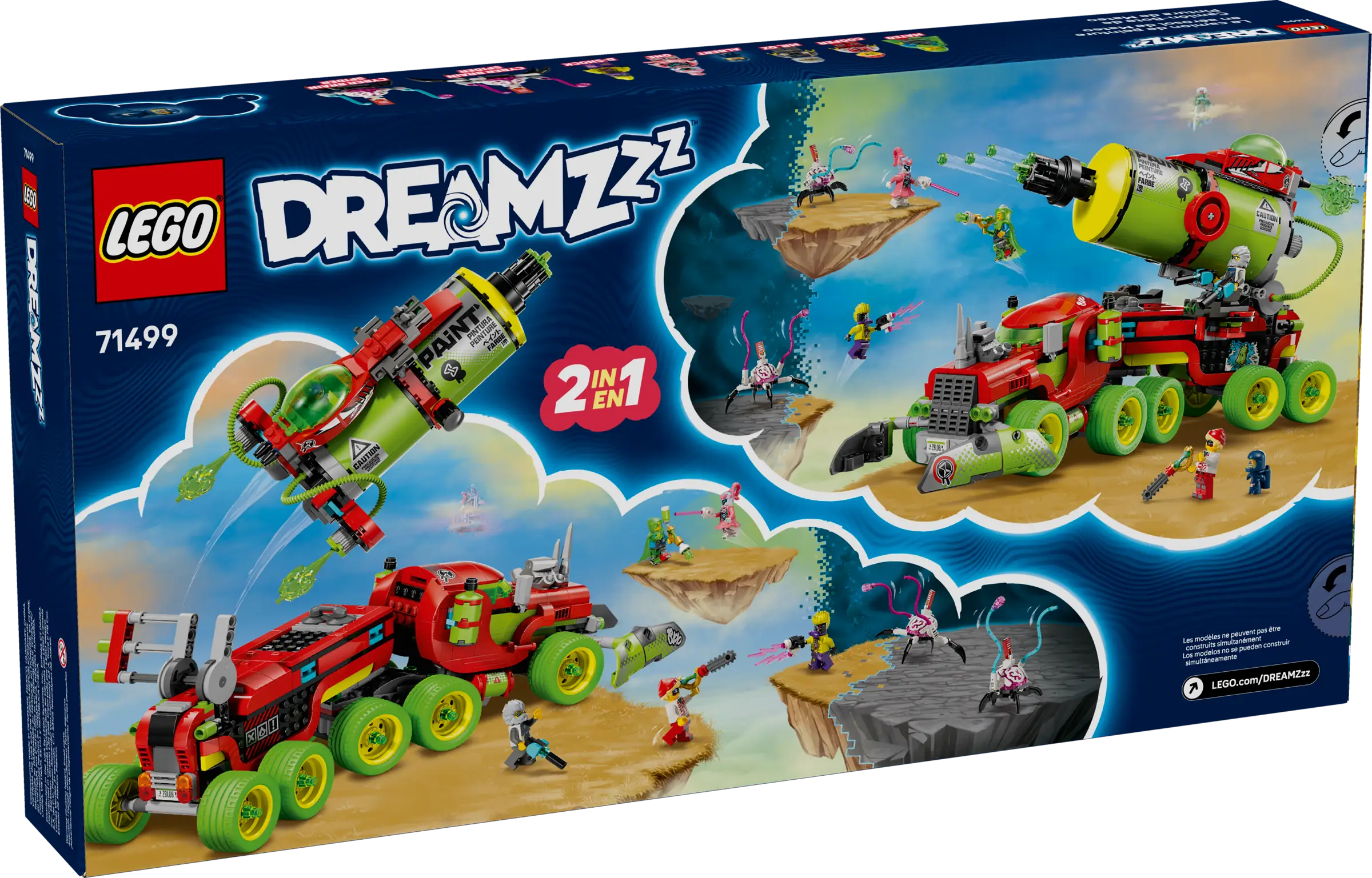 LEGO DREAMZzz Mateo's Spray Paint Truck • Set 71499