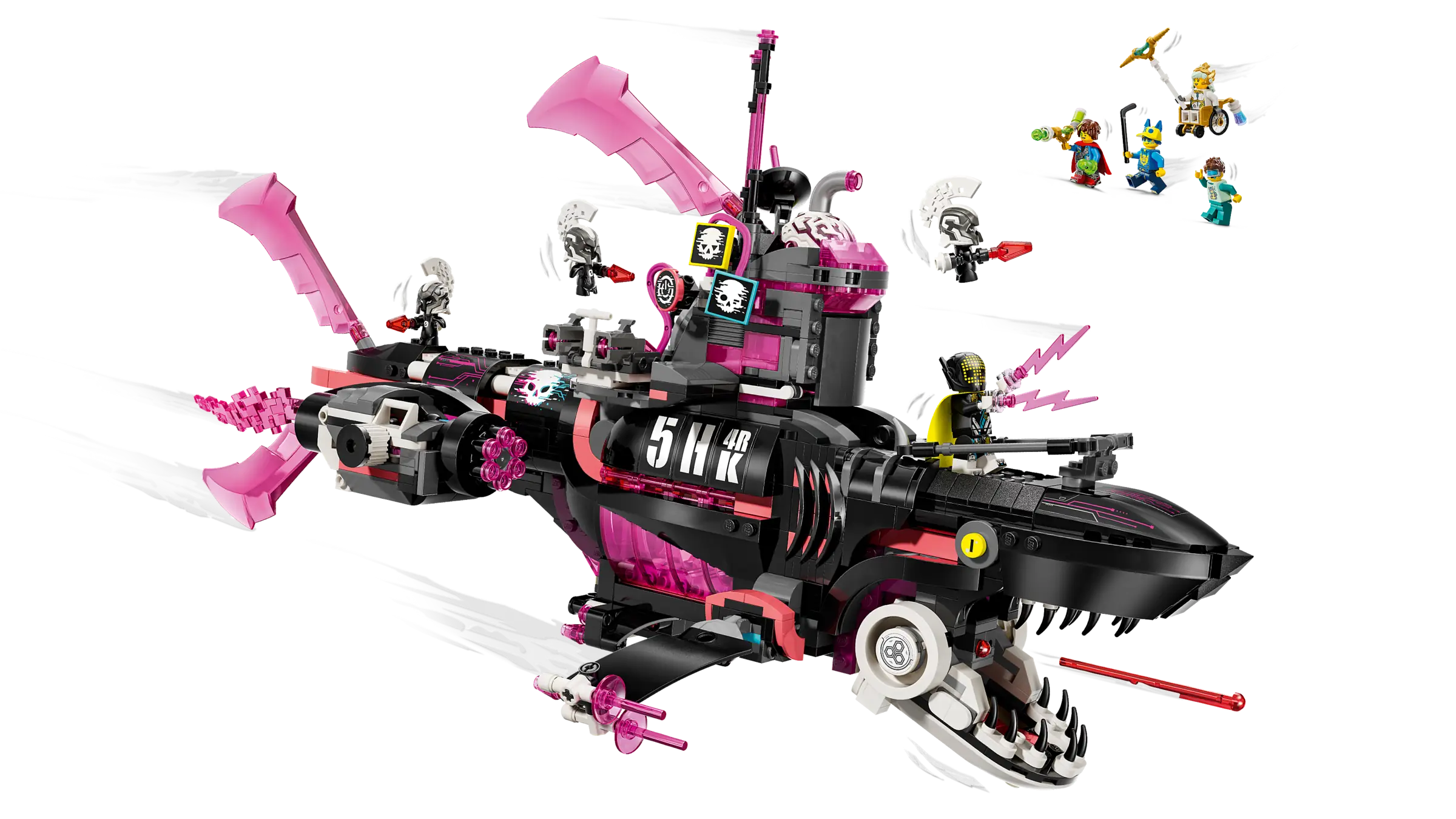Lego Movie Submarine Set LEGO DREAMZzz Nightmare Shark Submarine