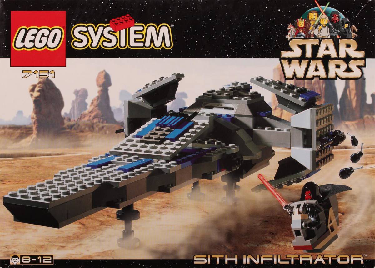 LEGO Star Wars Sith Infiltrator • Set 7151 • SetDB