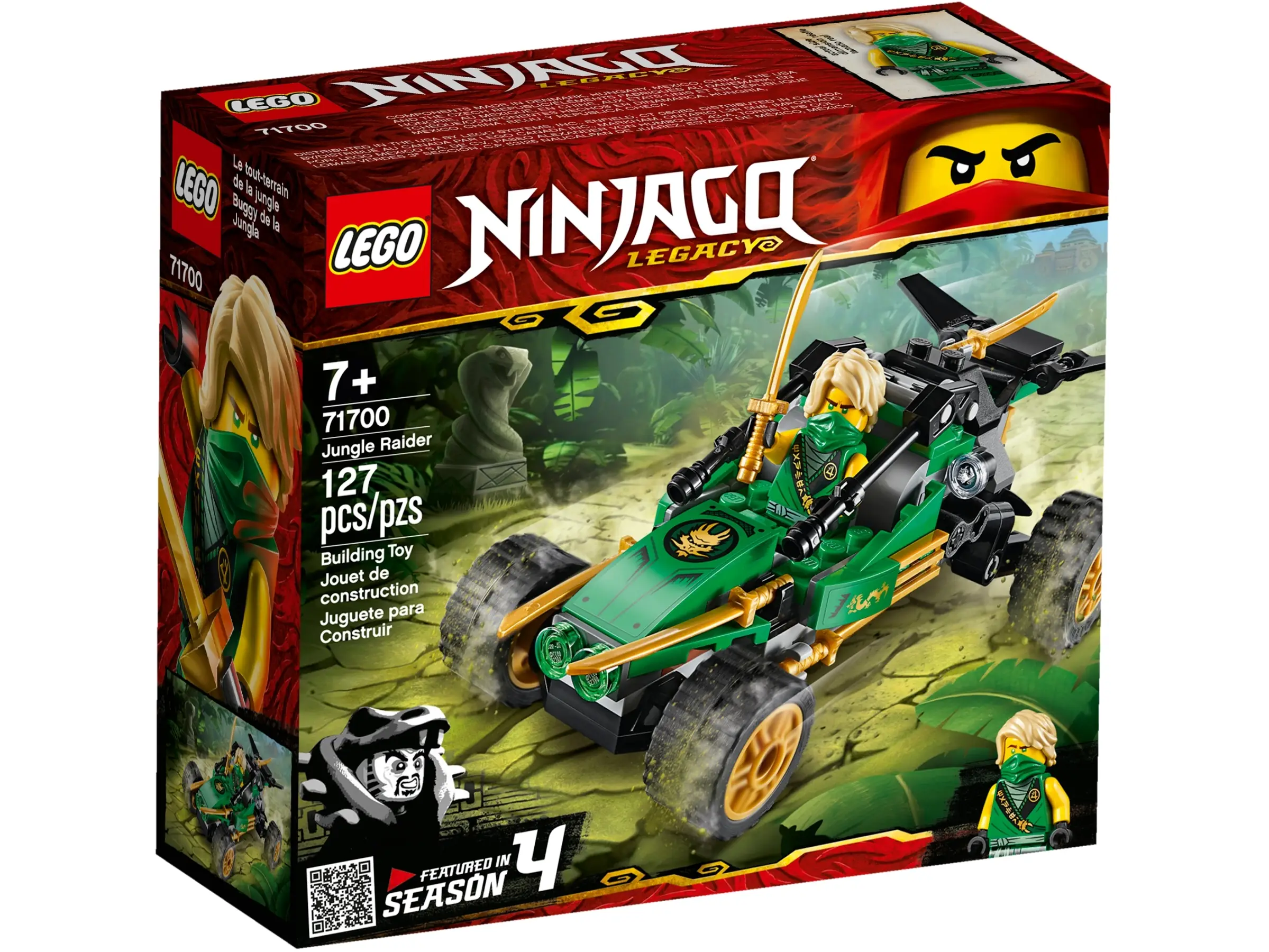 LEGO NINJAGO Jungle Raider • Set 71700 • SetDB