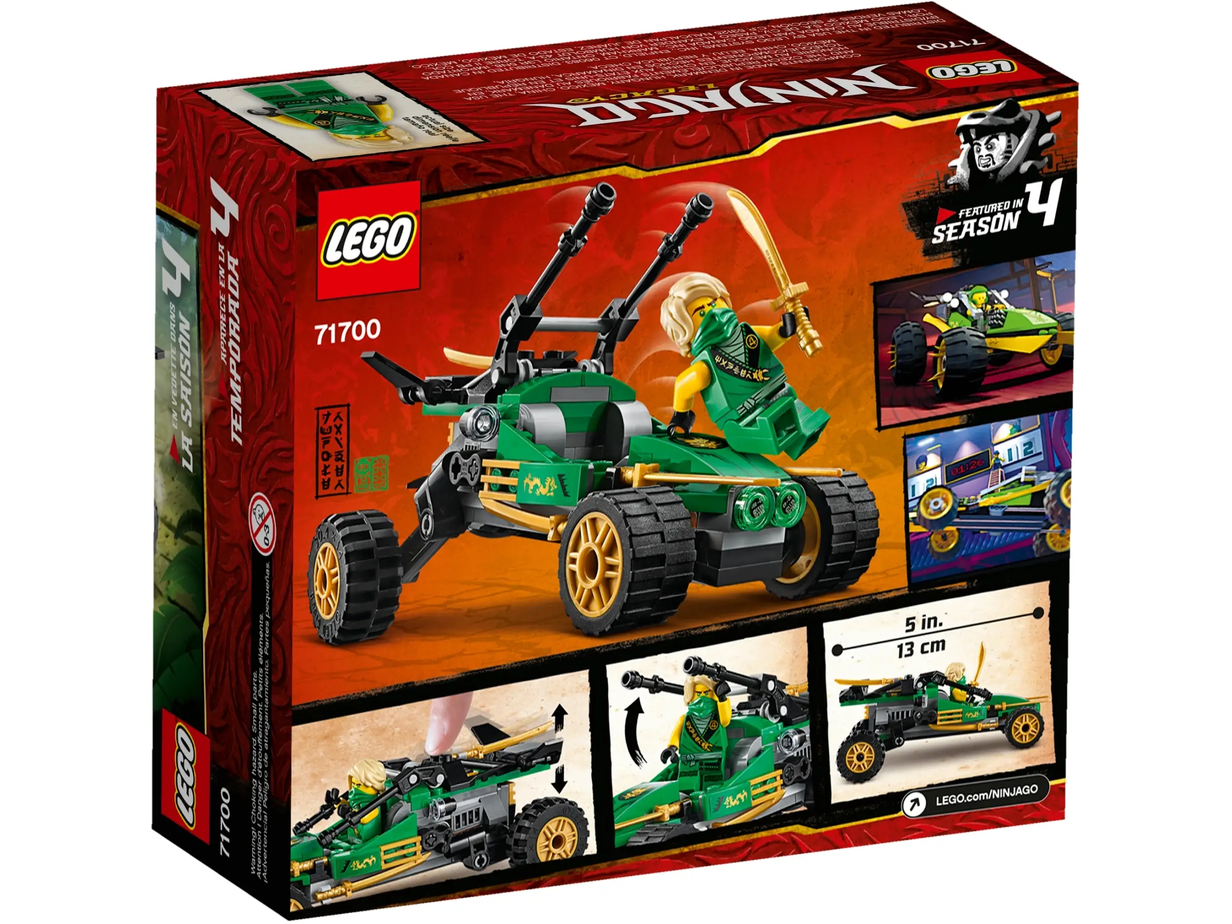 LEGO NINJAGO Jungle Raider • Set 71700 • SetDB