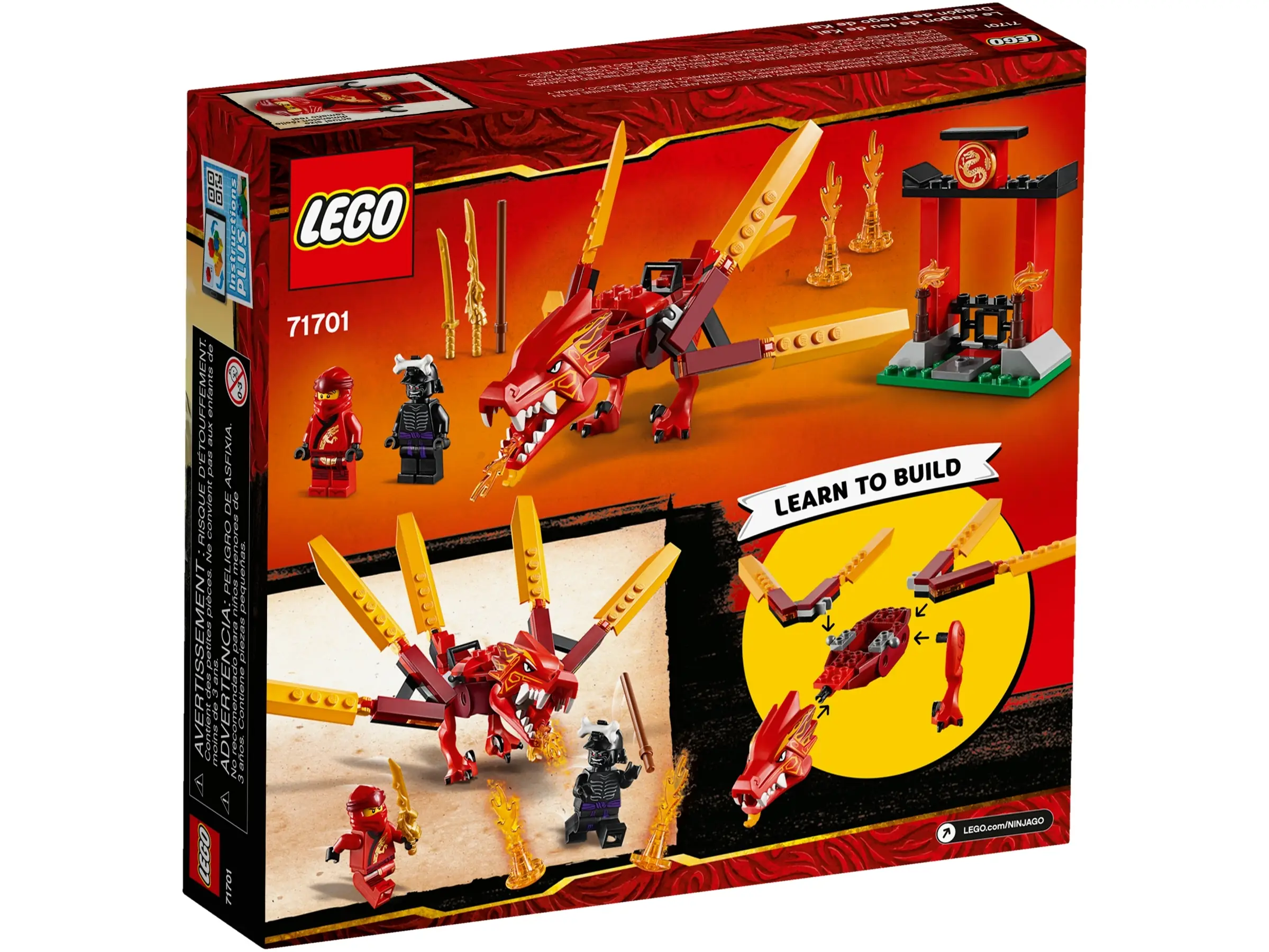 Spinjitzu Lego Ninjago Dragon De Fuego LEGO NINJAGO Kai's Fire
